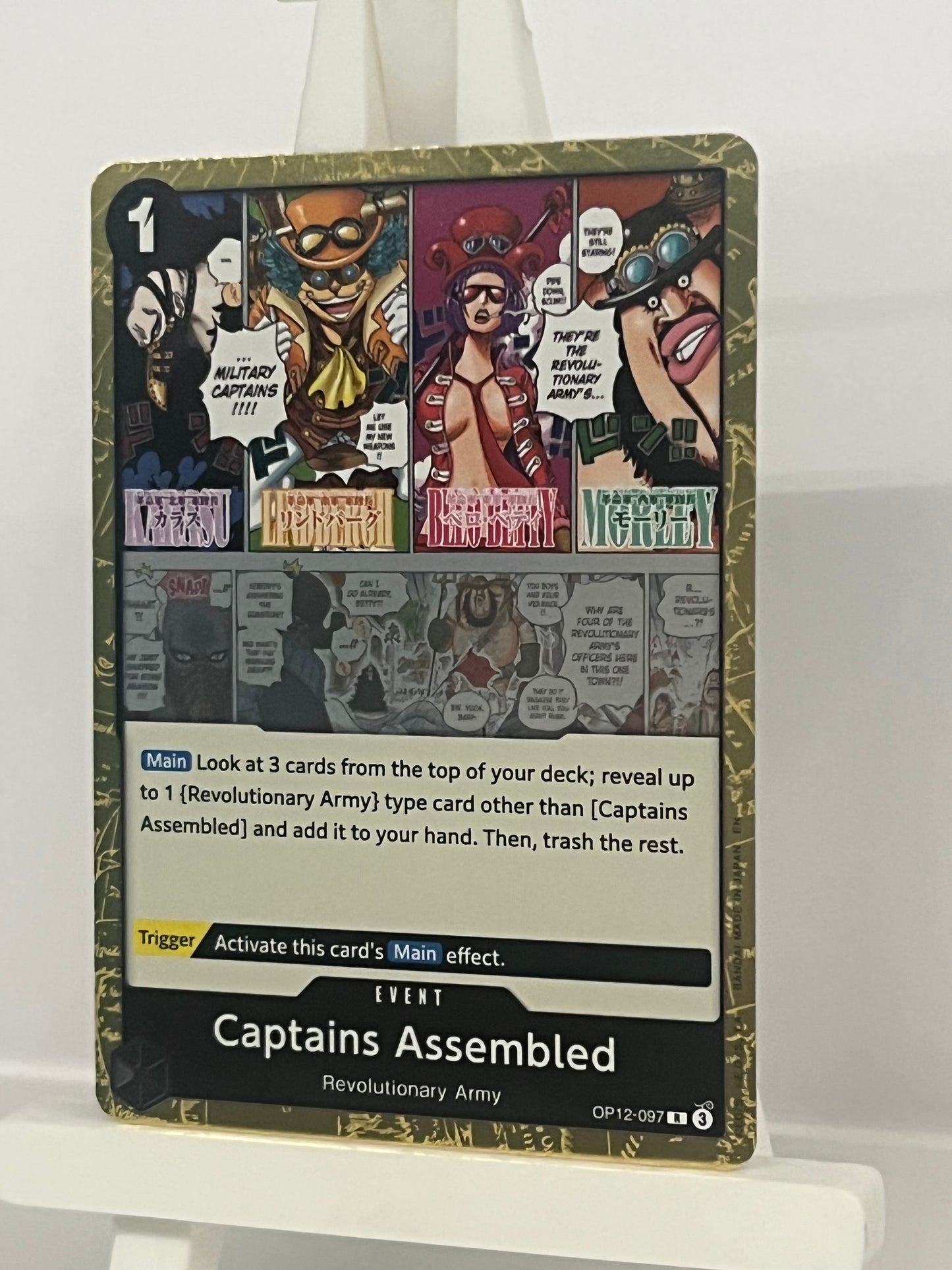 One Piece TCG - Captains Assembled Event - OP12-097 Legacy of the Master - English