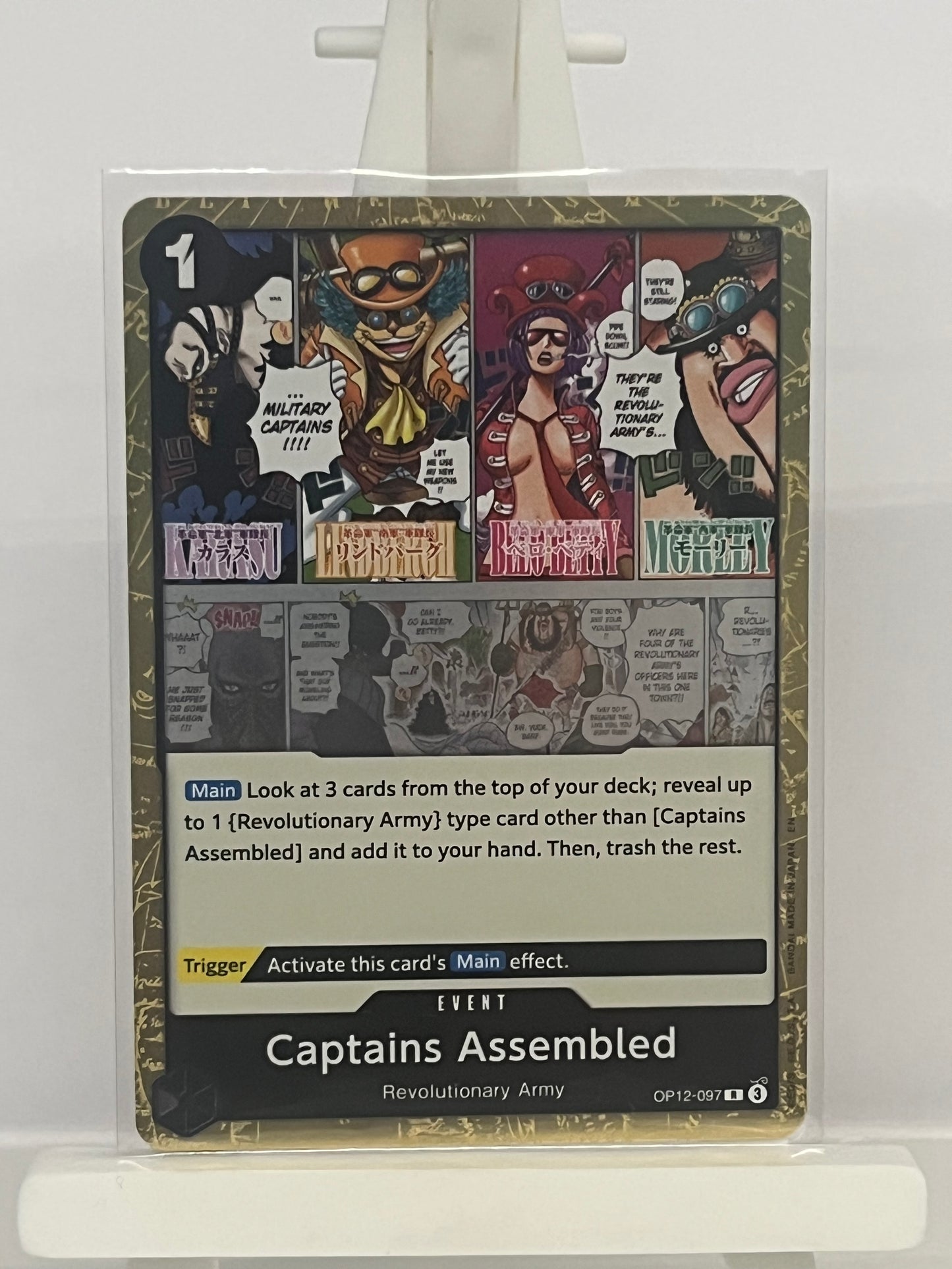 One Piece TCG - Captains Assembled Event - OP12-097 Legacy of the Master - English