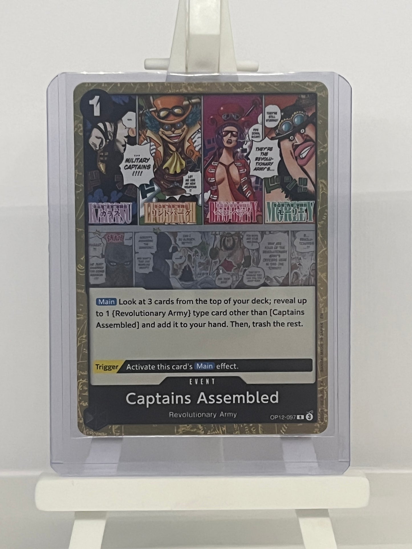 One Piece TCG - Captains Assembled Event - OP12-097 Legacy of the Master - English