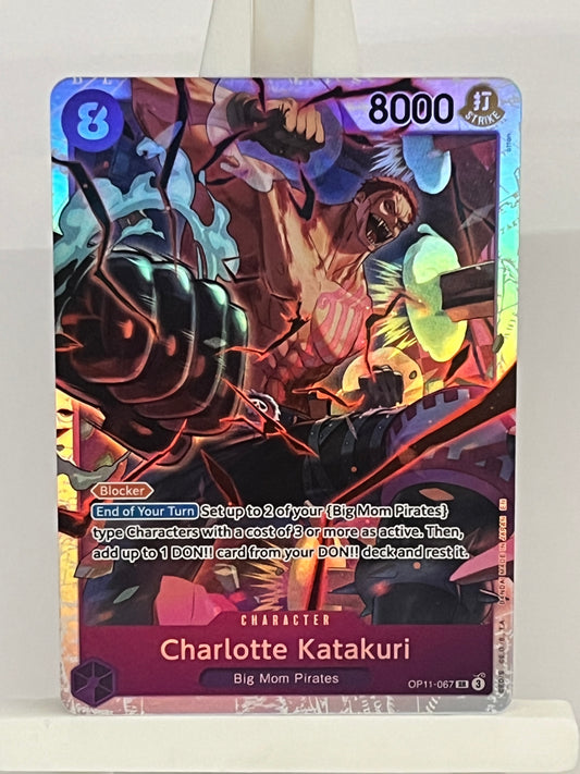 One Piece TCG - Charlotte Katakuri OP11-067 A Fist of Divine Speed - English