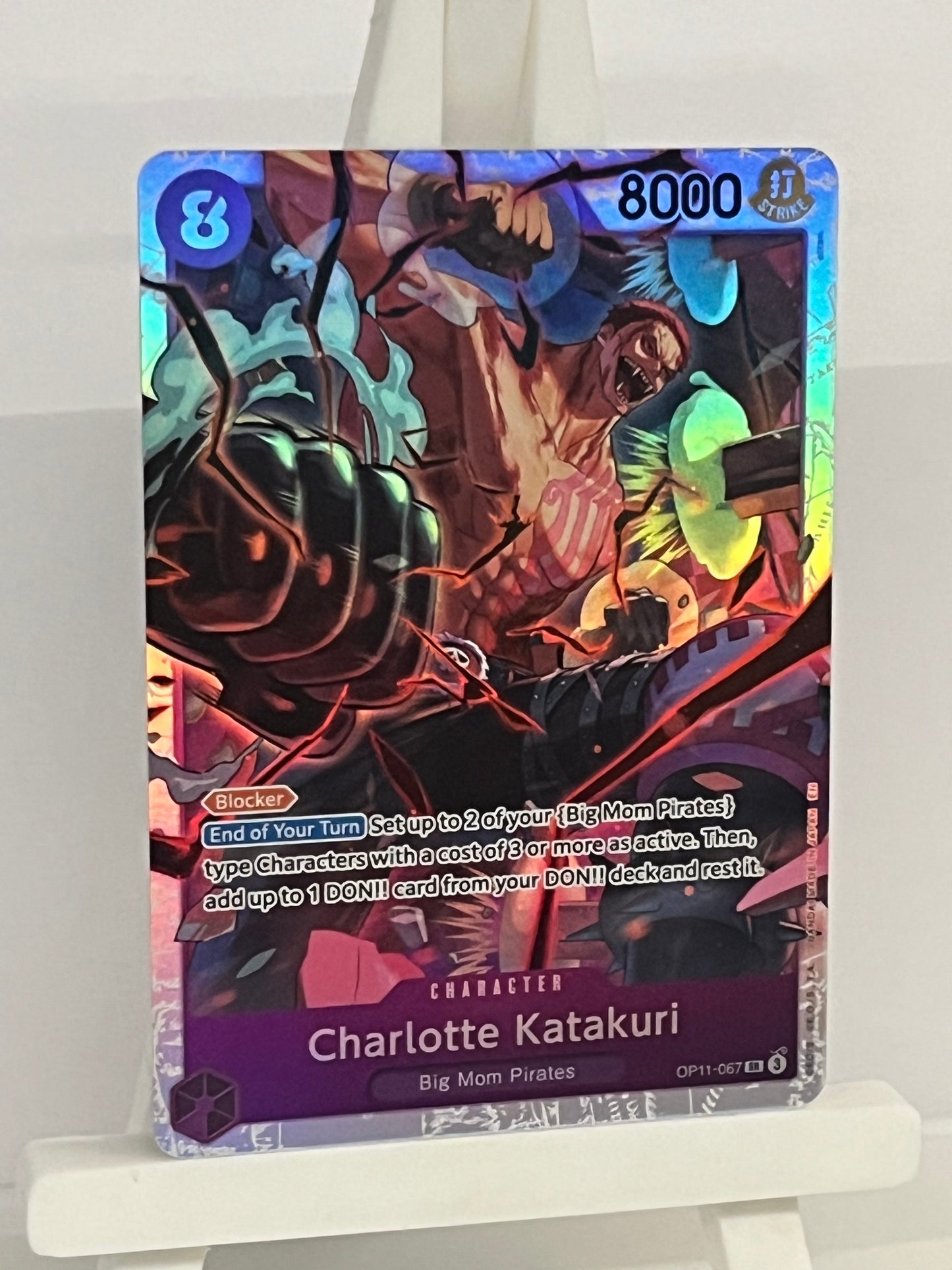 One Piece TCG - Charlotte Katakuri OP11-067 A Fist of Divine Speed - English