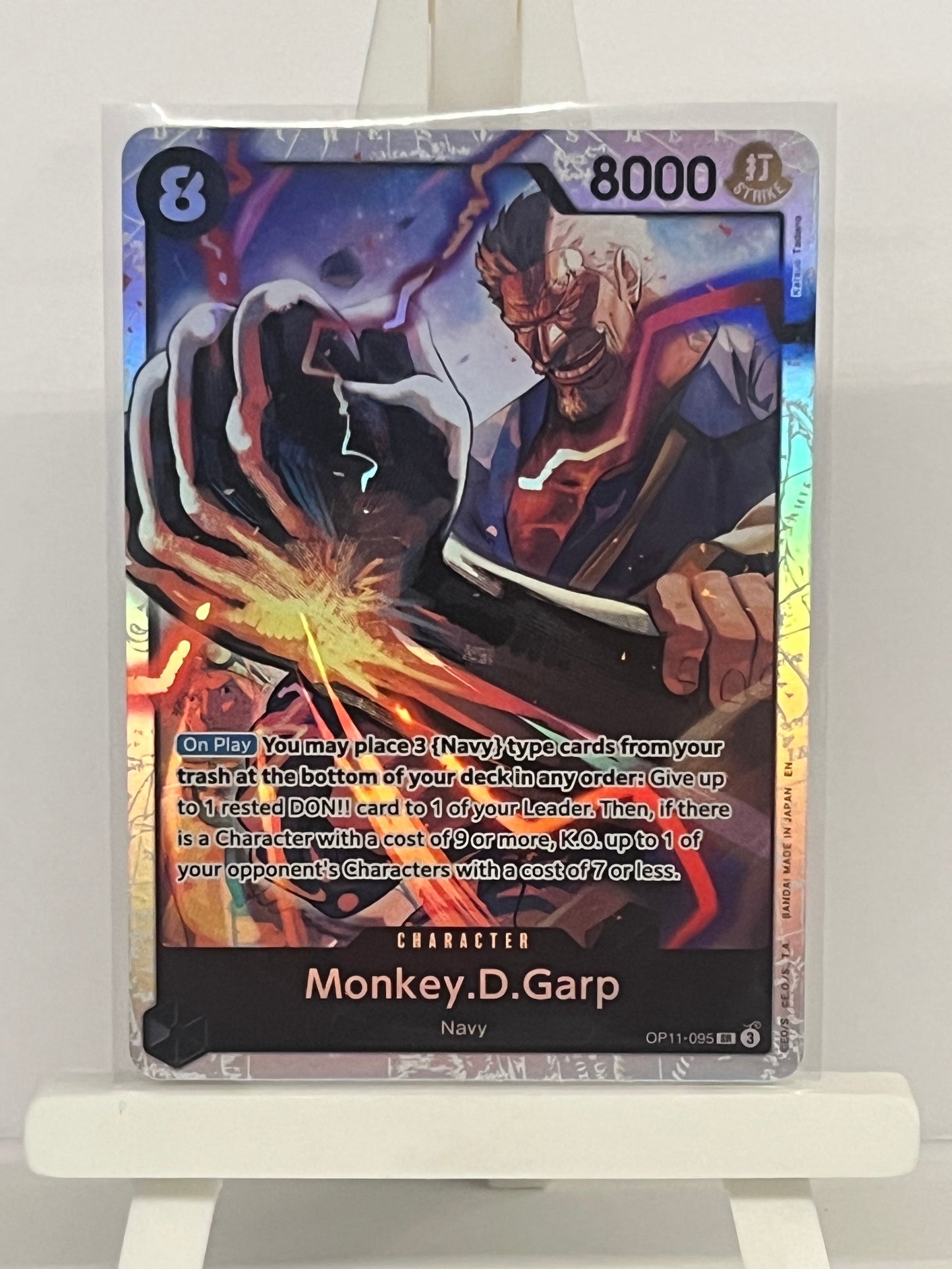 One Piece TCG - Monkey.D.Garp OP11-095 A Fist of Divine Speed - English
