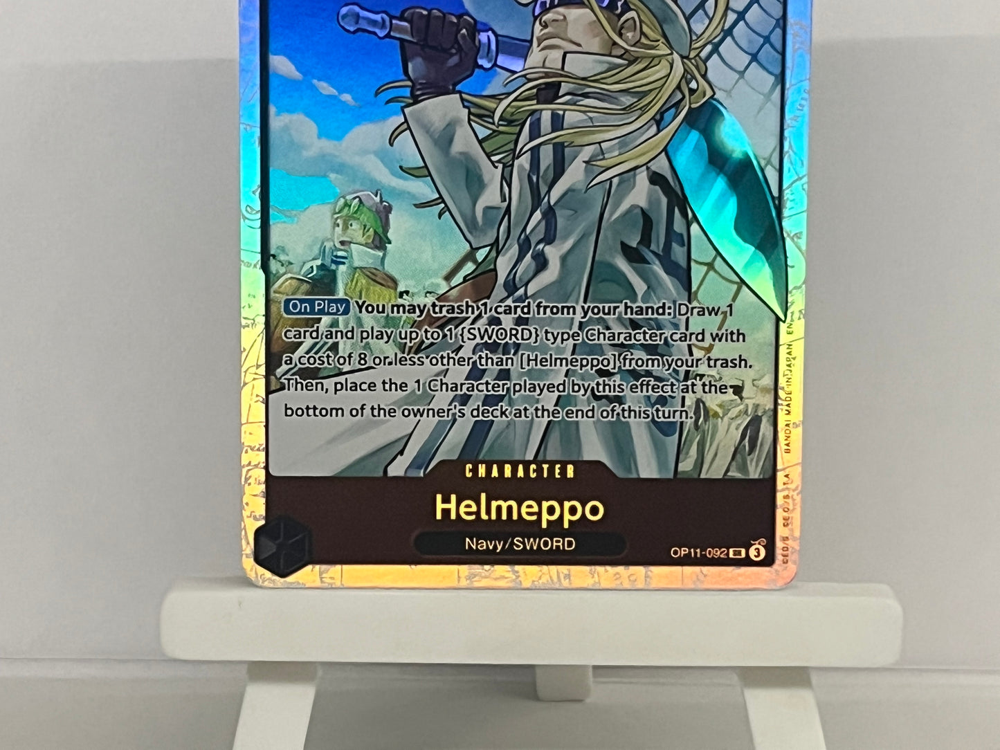 One Piece TCG - Helmeppo OP11-092 A Fist of Divine Speed - English