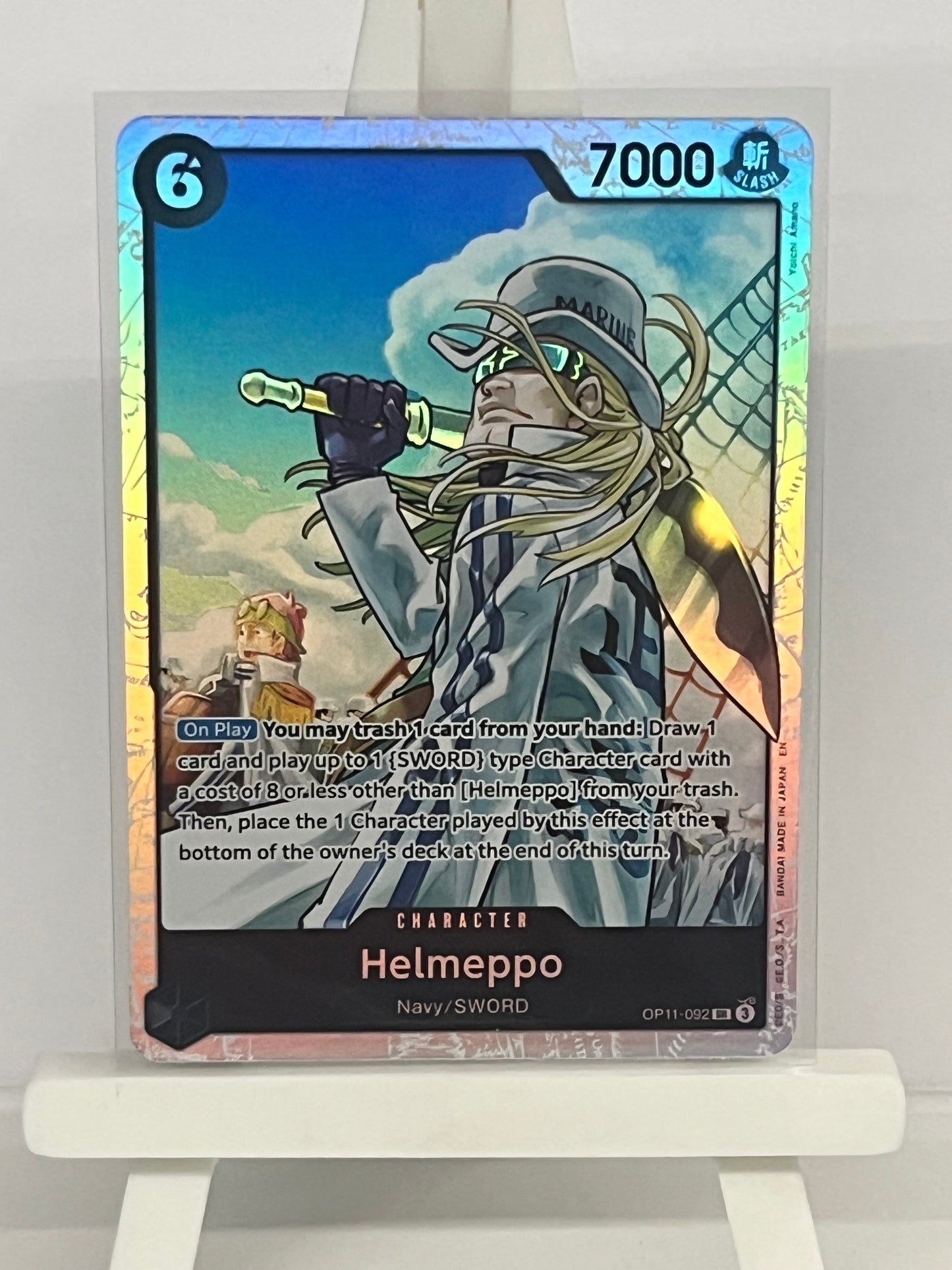 One Piece TCG - Helmeppo OP11-092 A Fist of Divine Speed - English
