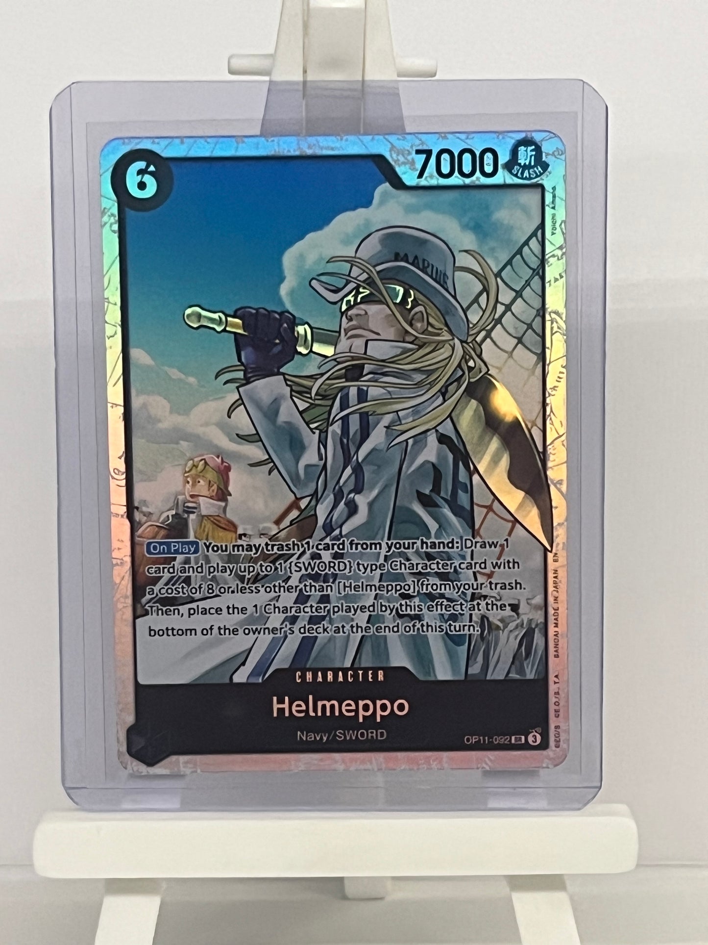 One Piece TCG - Helmeppo OP11-092 A Fist of Divine Speed - English