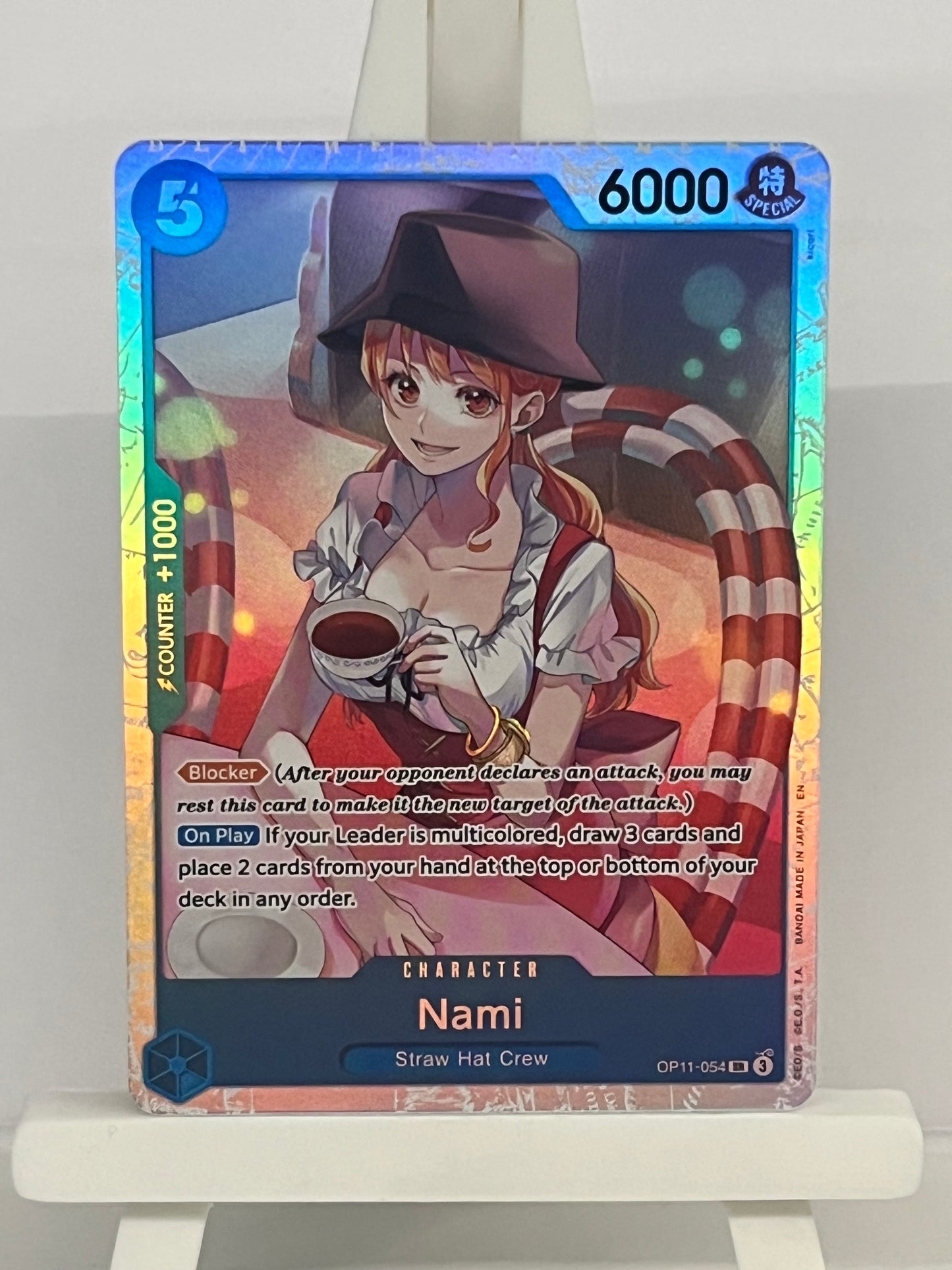 One Piece TCG - Nami OP11-054 A Fist of Divine Speed