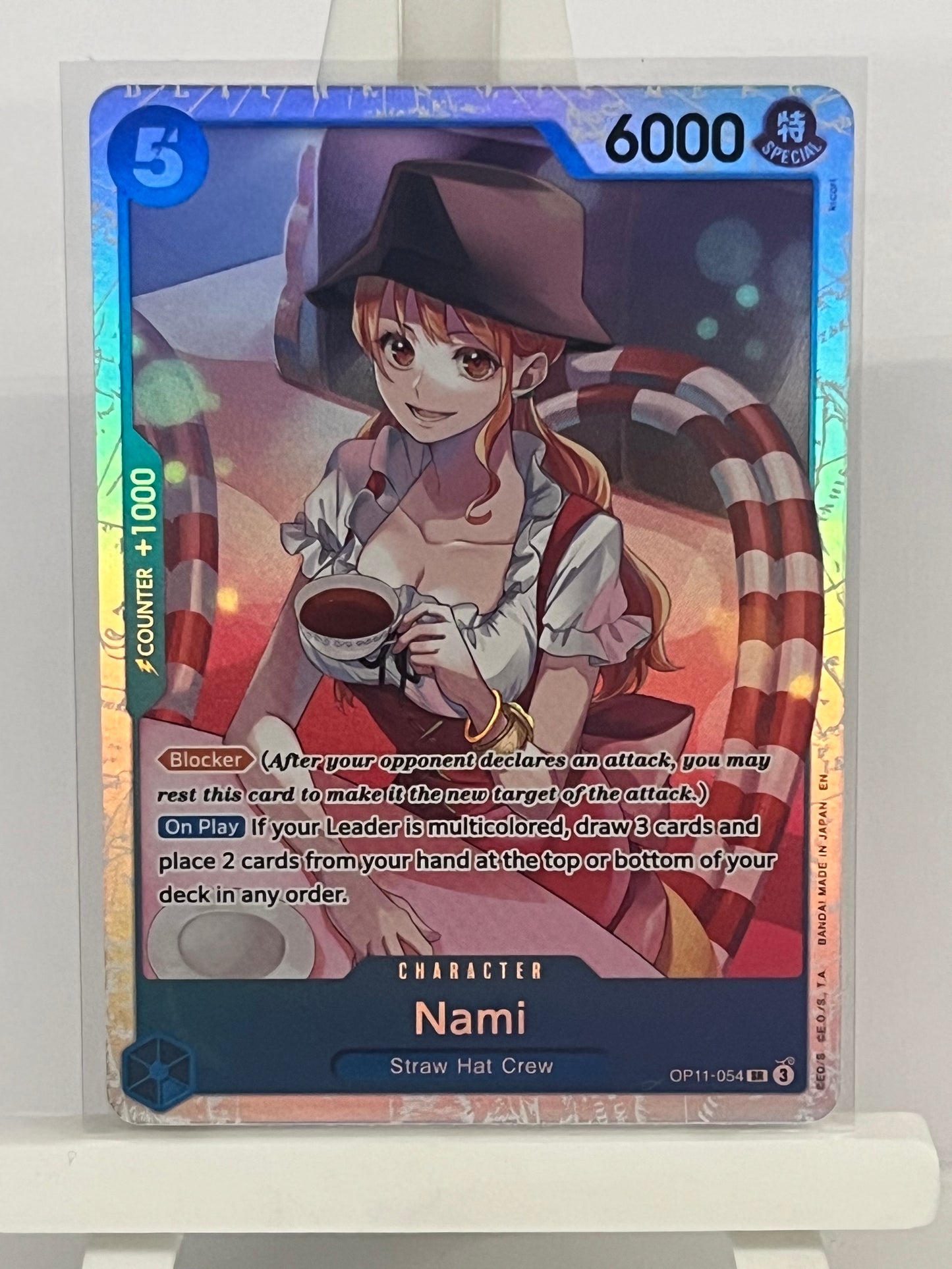 One Piece TCG - Nami OP11-054 A Fist of Divine Speed