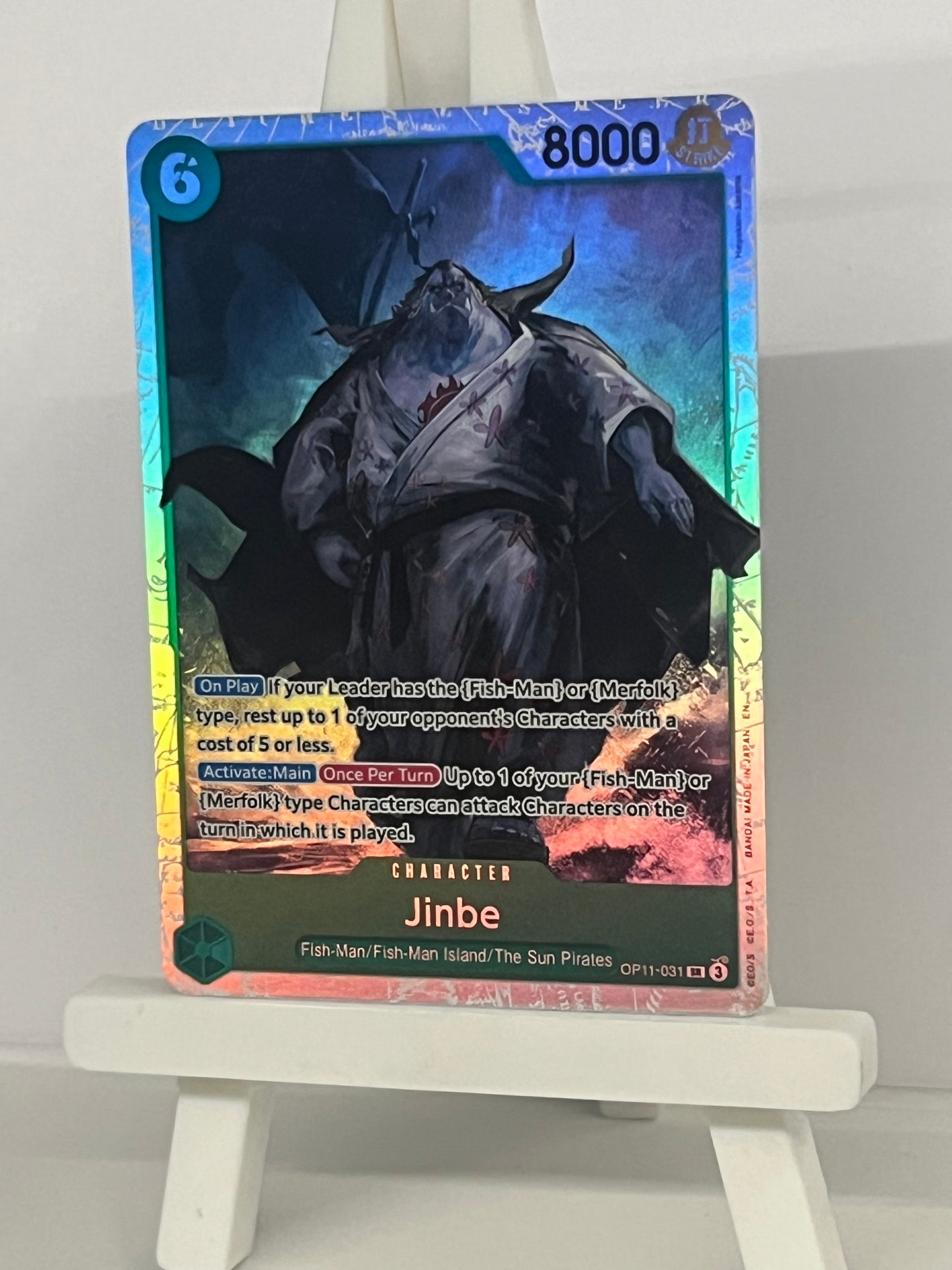 One Piece TCG - Jinbe OP11-031 A Fist of Divine Speed - English