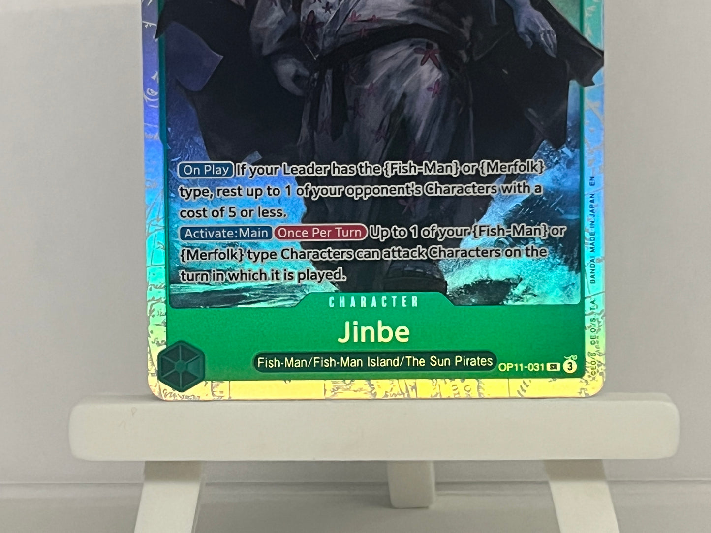 One Piece TCG - Jinbe OP11-031 A Fist of Divine Speed - English