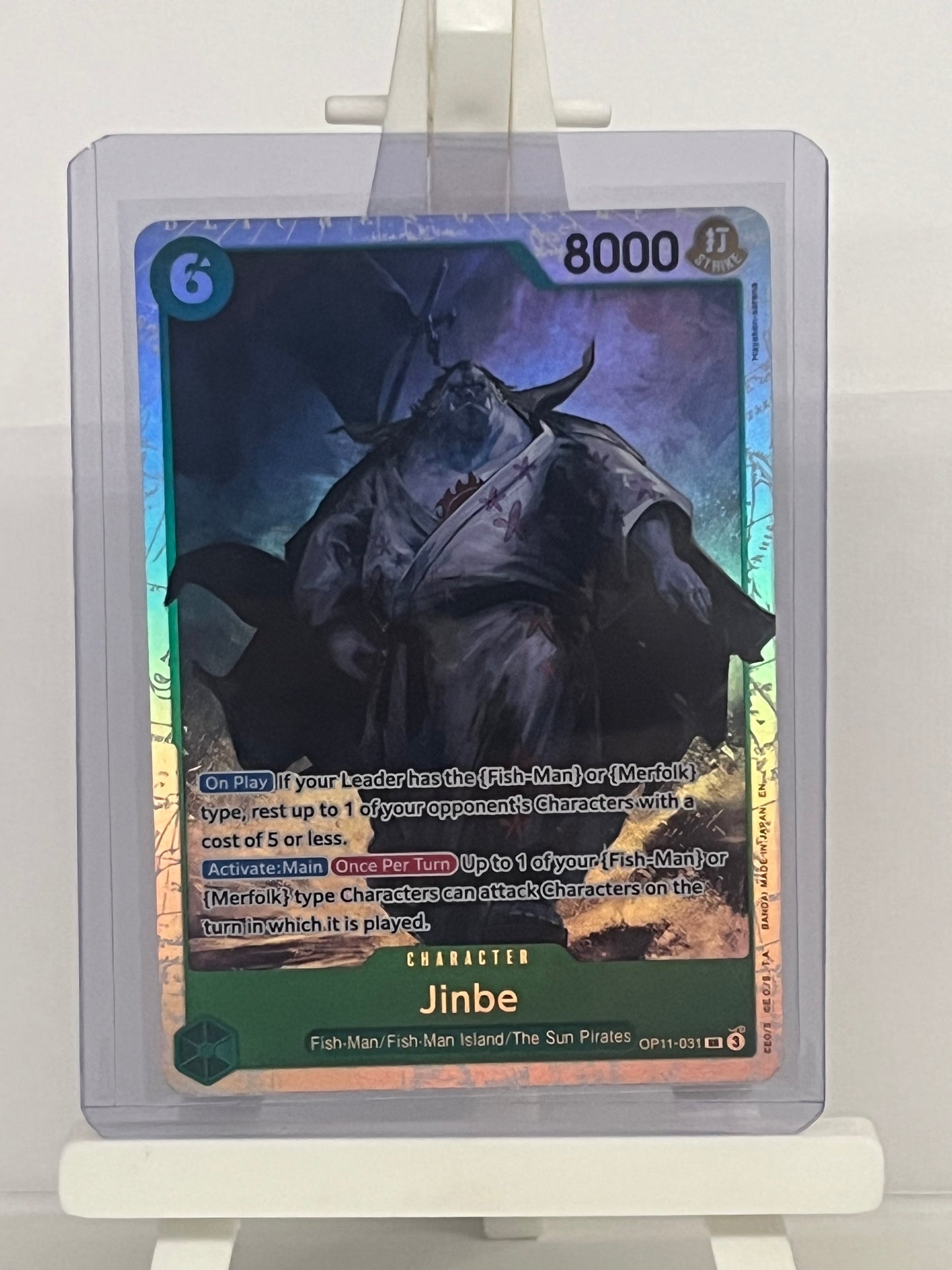 One Piece TCG - Jinbe OP11-031 A Fist of Divine Speed - English