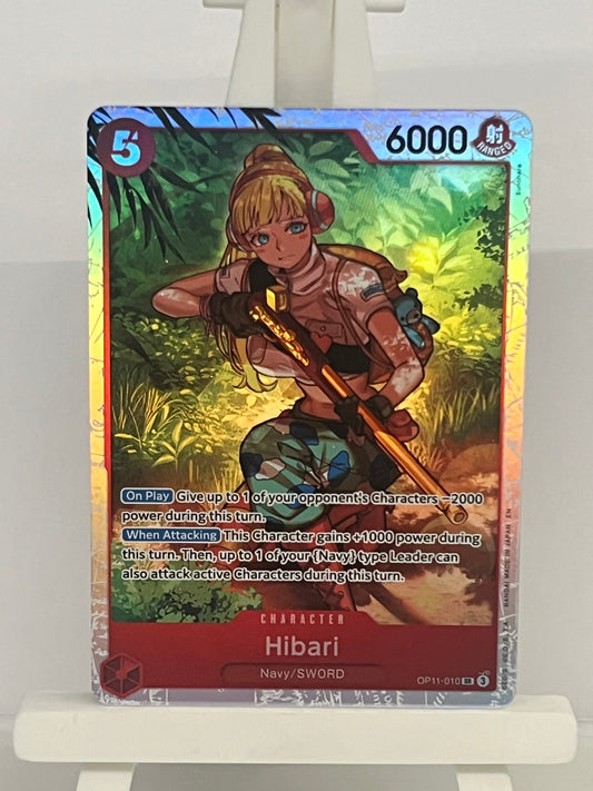 One Piece TCG - Hibari OP11-010 A Fist of Divine Speed - English