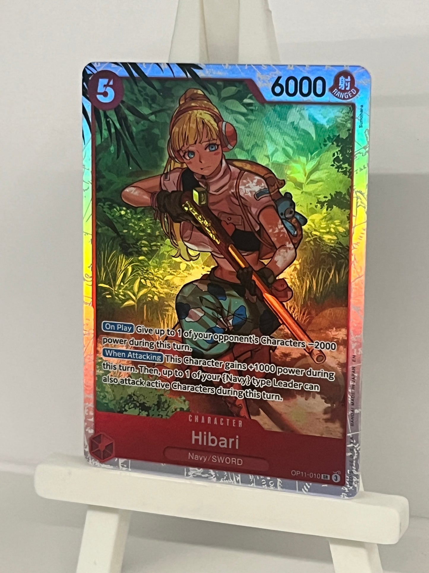 One Piece TCG - Hibari OP11-010 A Fist of Divine Speed - English