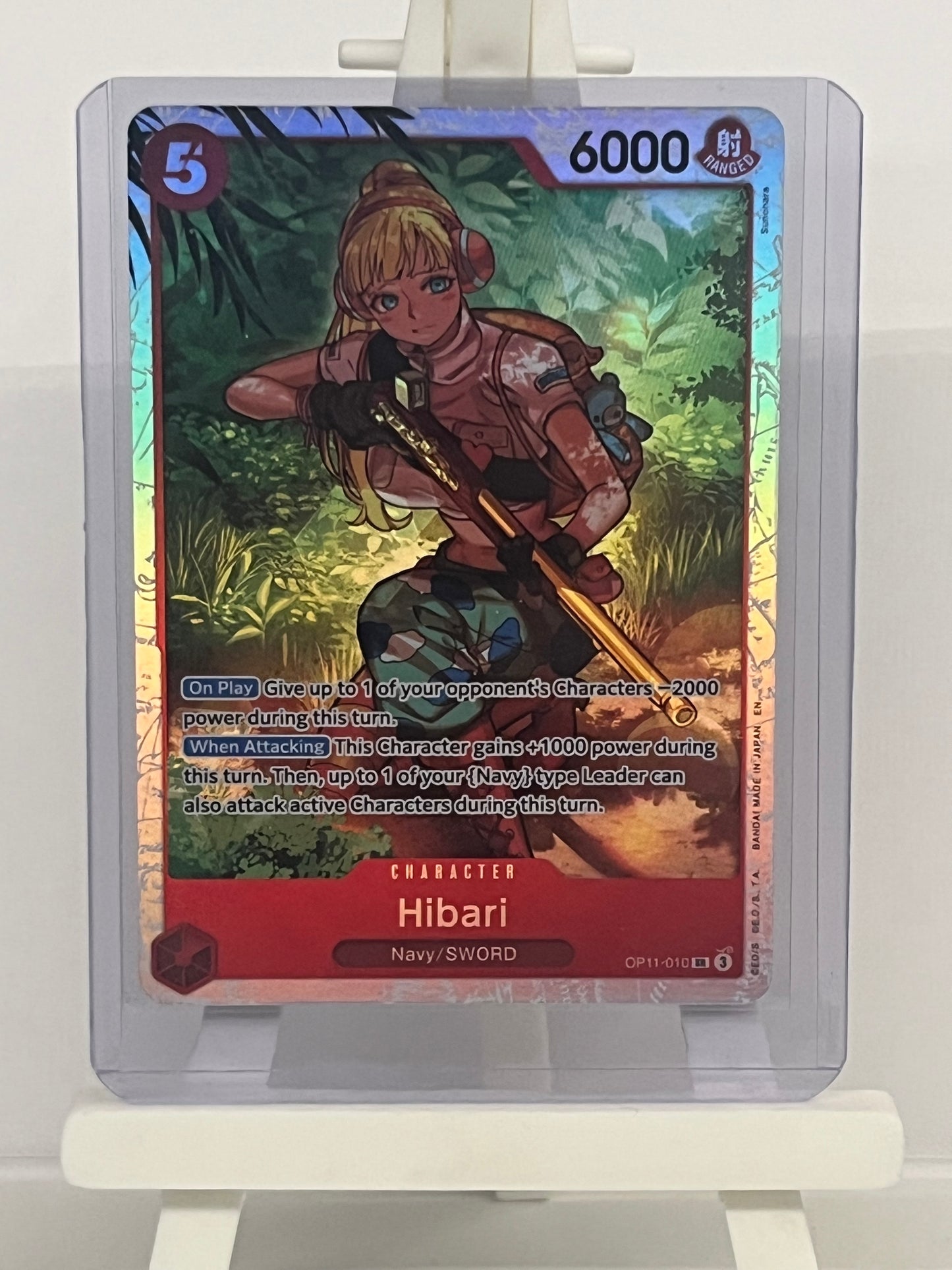 One Piece TCG - Hibari OP11-010 A Fist of Divine Speed - English