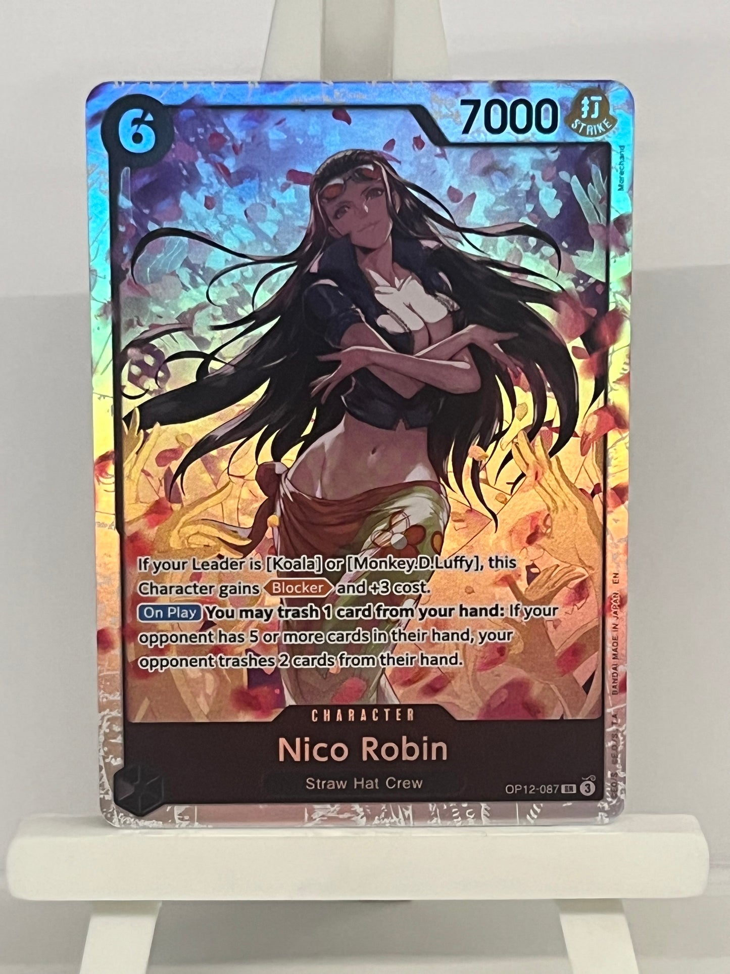 One Piece TCG - Nico Robin OP12-087 Glory of the Master - English