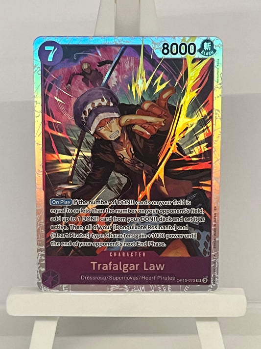 One Piece TCG - Trafalgar Law OP12-073 Glory of the Master - English