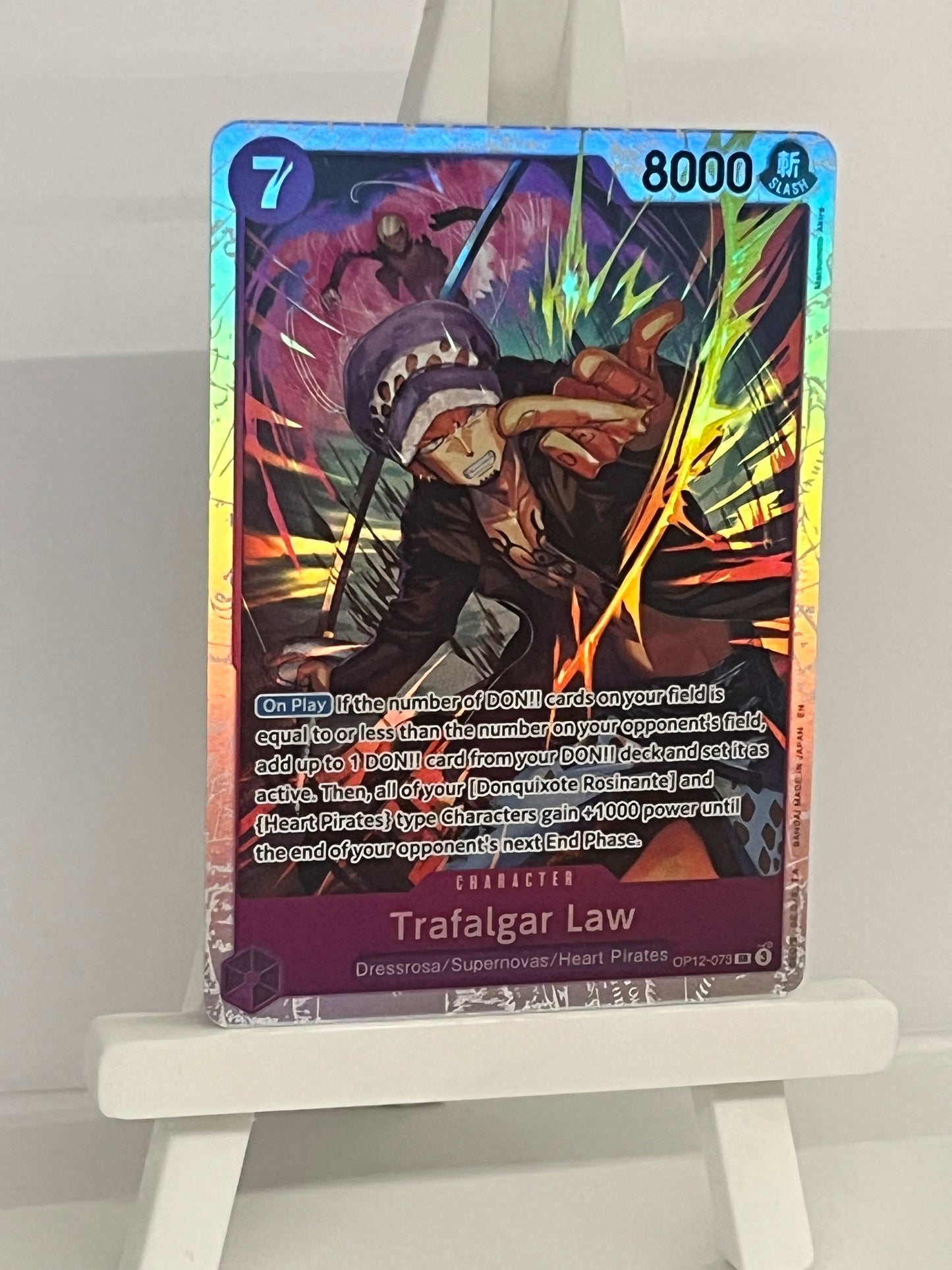 One Piece TCG - Trafalgar Law OP12-073 Glory of the Master - English