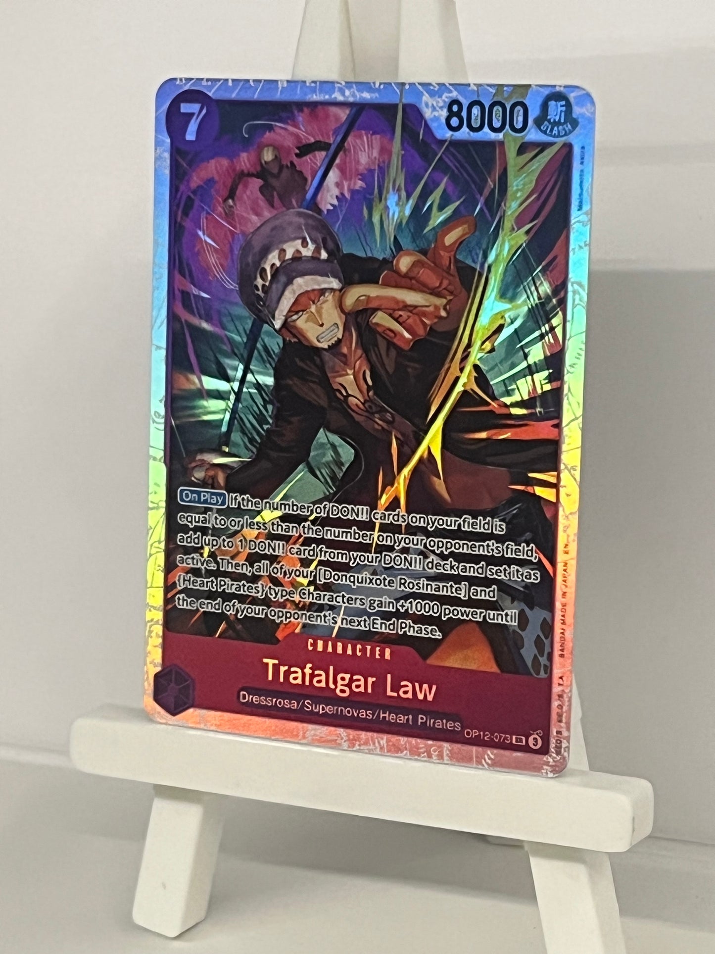 One Piece TCG - Trafalgar Law OP12-073 Glory of the Master - English