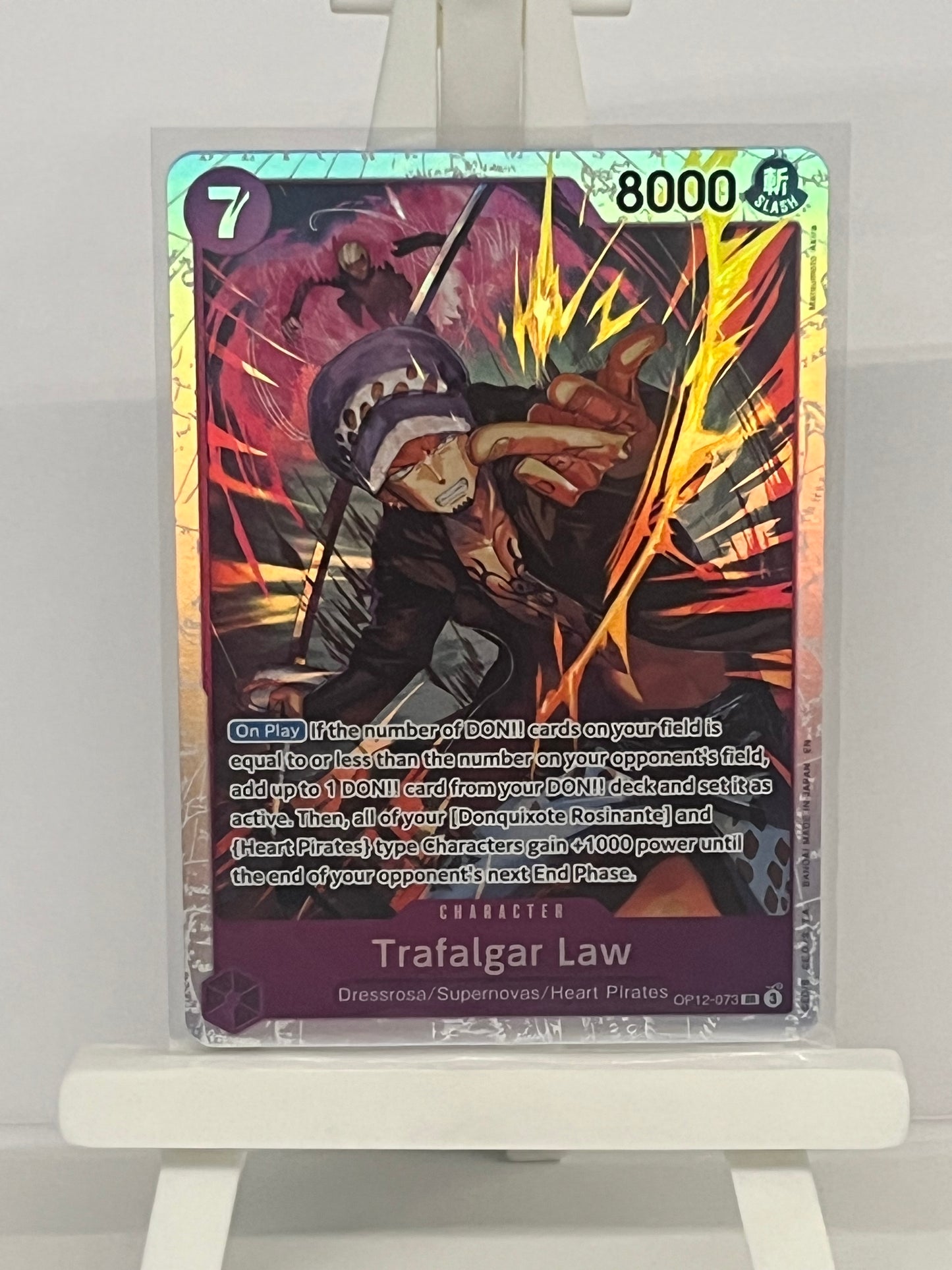 One Piece TCG - Trafalgar Law OP12-073 Glory of the Master - English