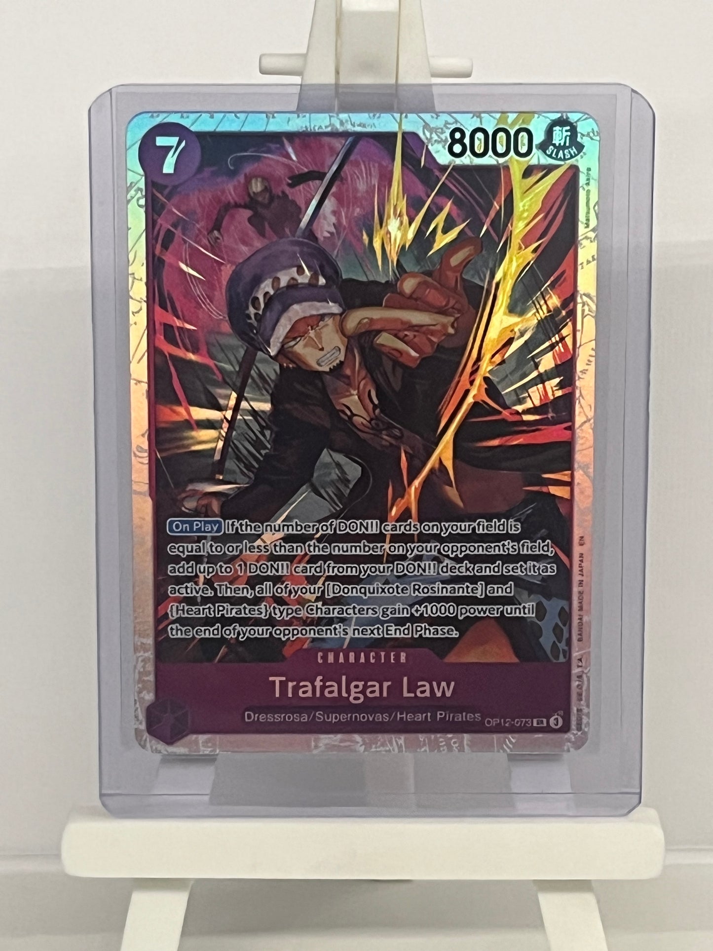 One Piece TCG - Trafalgar Law OP12-073 Glory of the Master - English