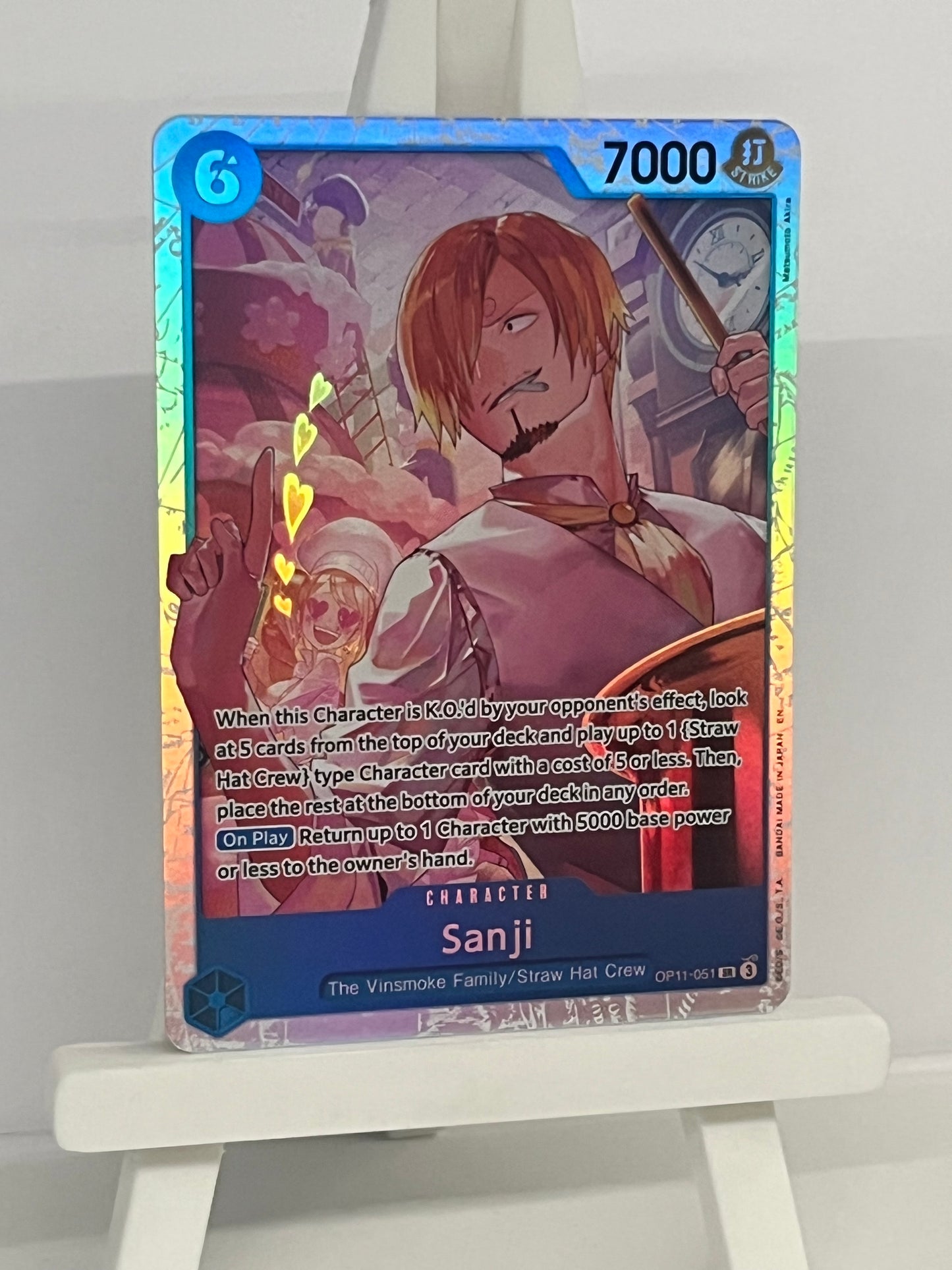One Piece TCG - Sanji OP11-051 A Fist of Divine Speed - English