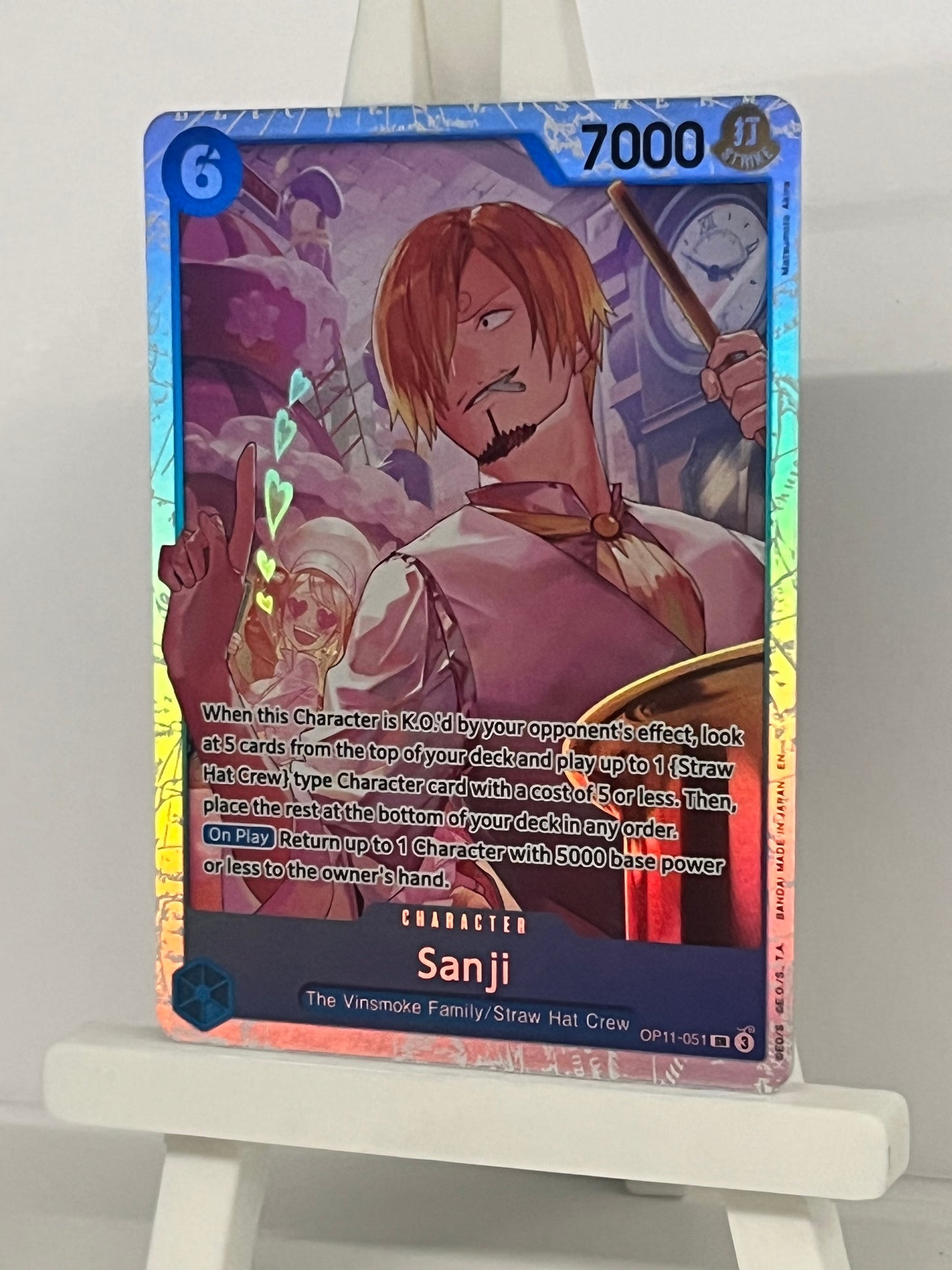 One Piece TCG - Sanji OP11-051 A Fist of Divine Speed - English