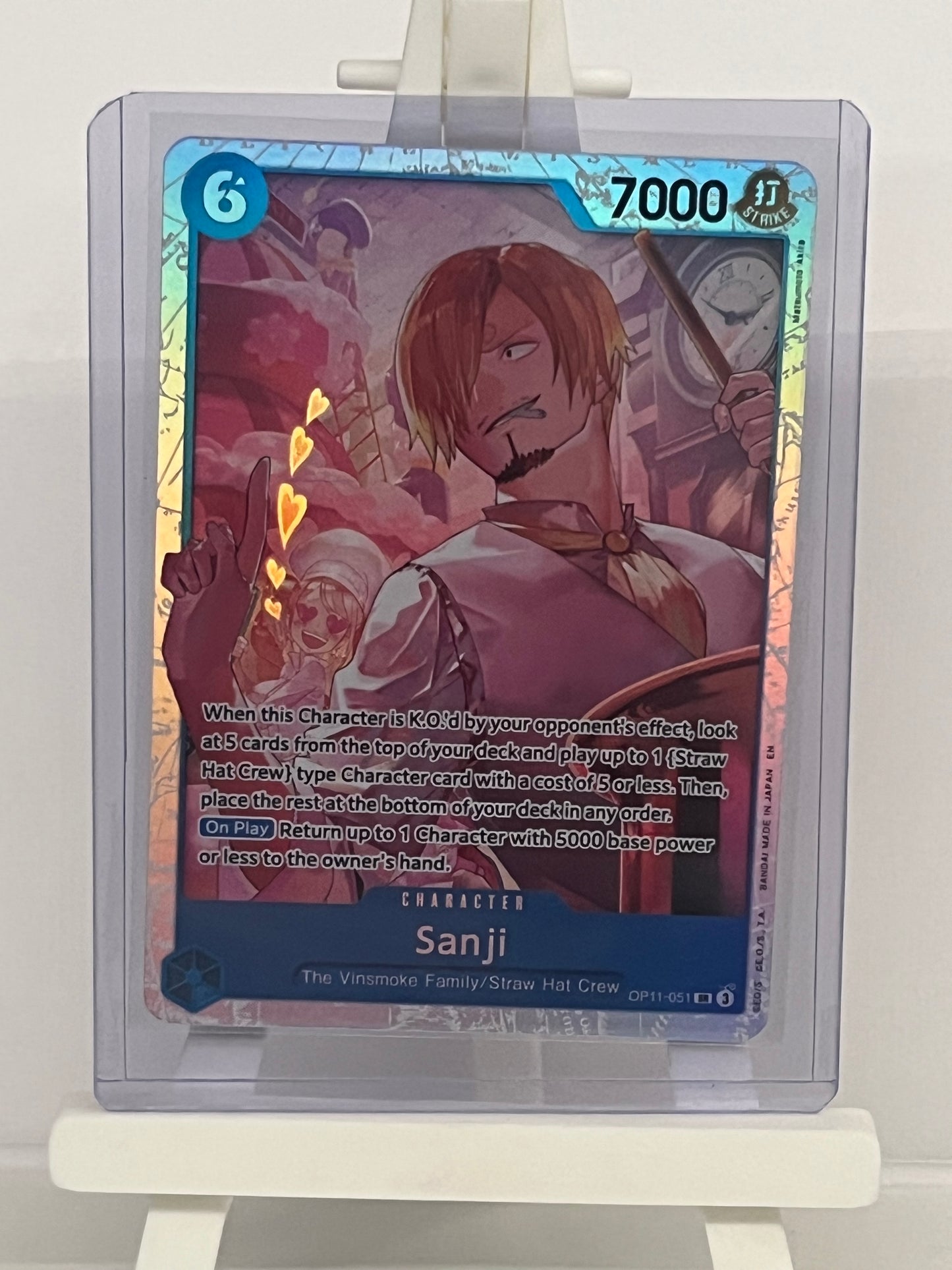 One Piece TCG - Sanji OP11-051 A Fist of Divine Speed - English