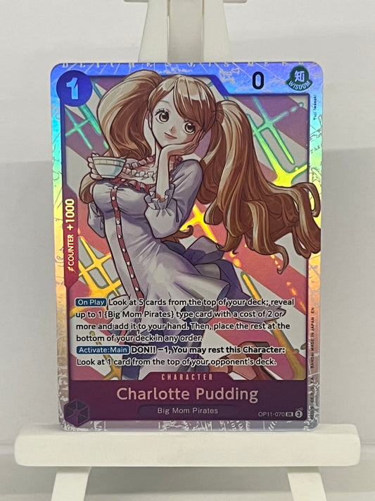 One Piece TCG - Charlotte Pudding OP11-070 A Fist of Divine Speed - English