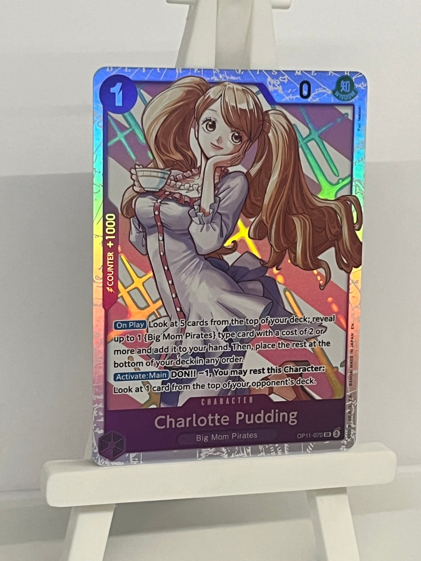 One Piece TCG - Charlotte Pudding OP11-070 A Fist of Divine Speed - English
