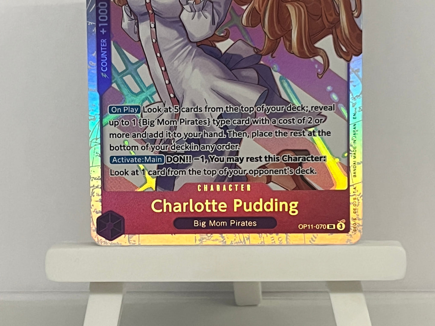 One Piece TCG - Charlotte Pudding OP11-070 A Fist of Divine Speed - English