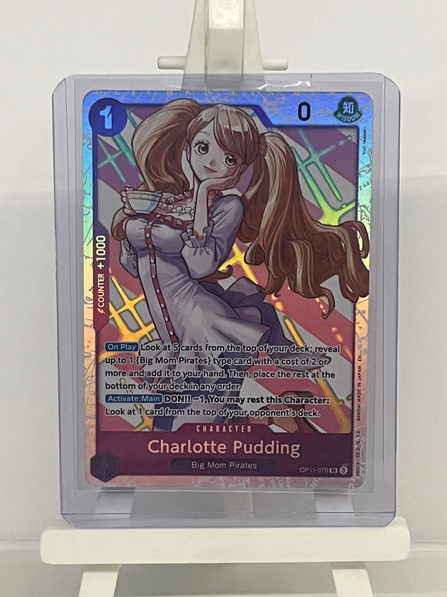 One Piece TCG - Charlotte Pudding OP11-070 A Fist of Divine Speed - English