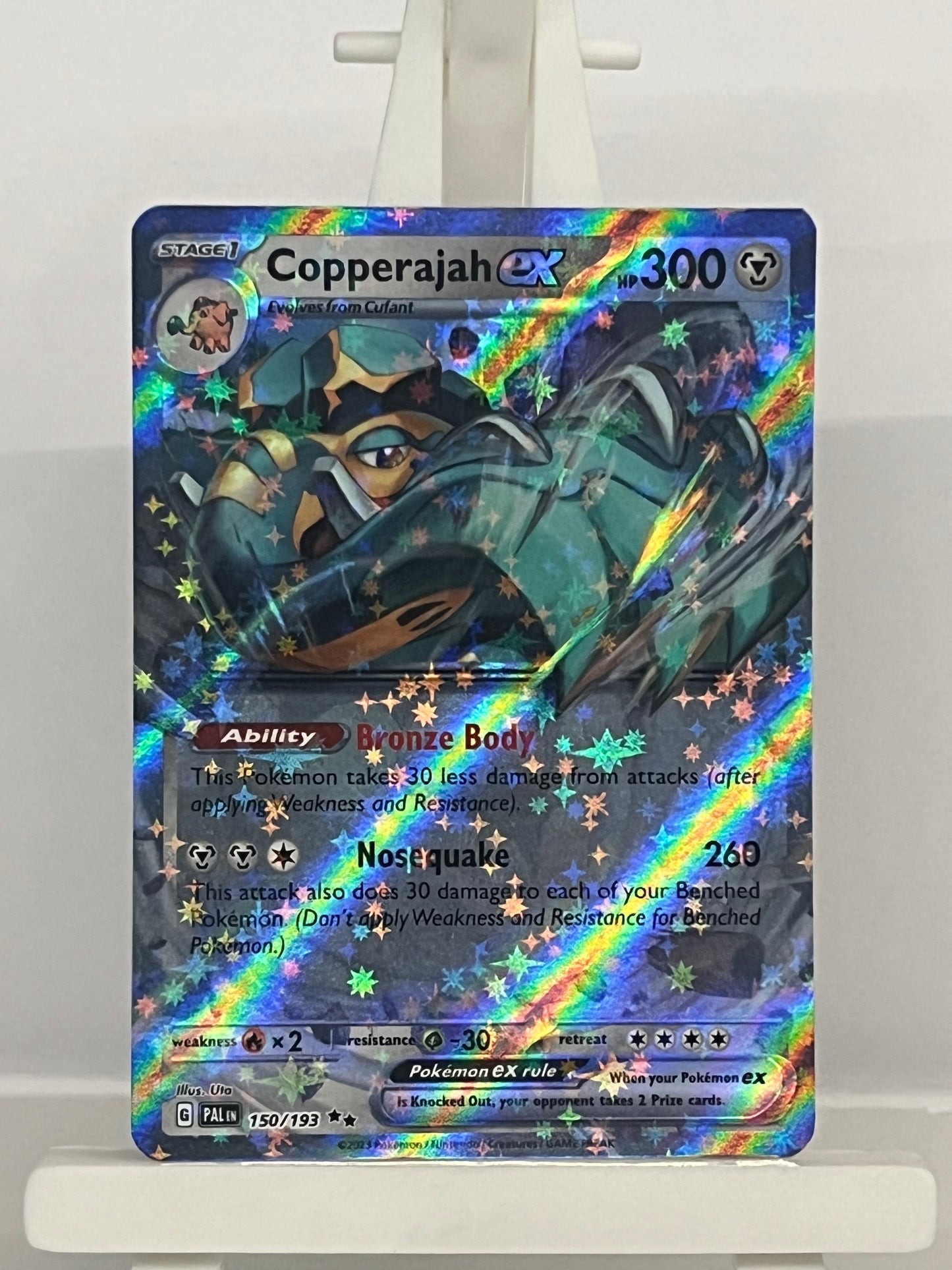 Pokémon TCG - Copperajah EX 150/193 PAL Paldea Evolved - English