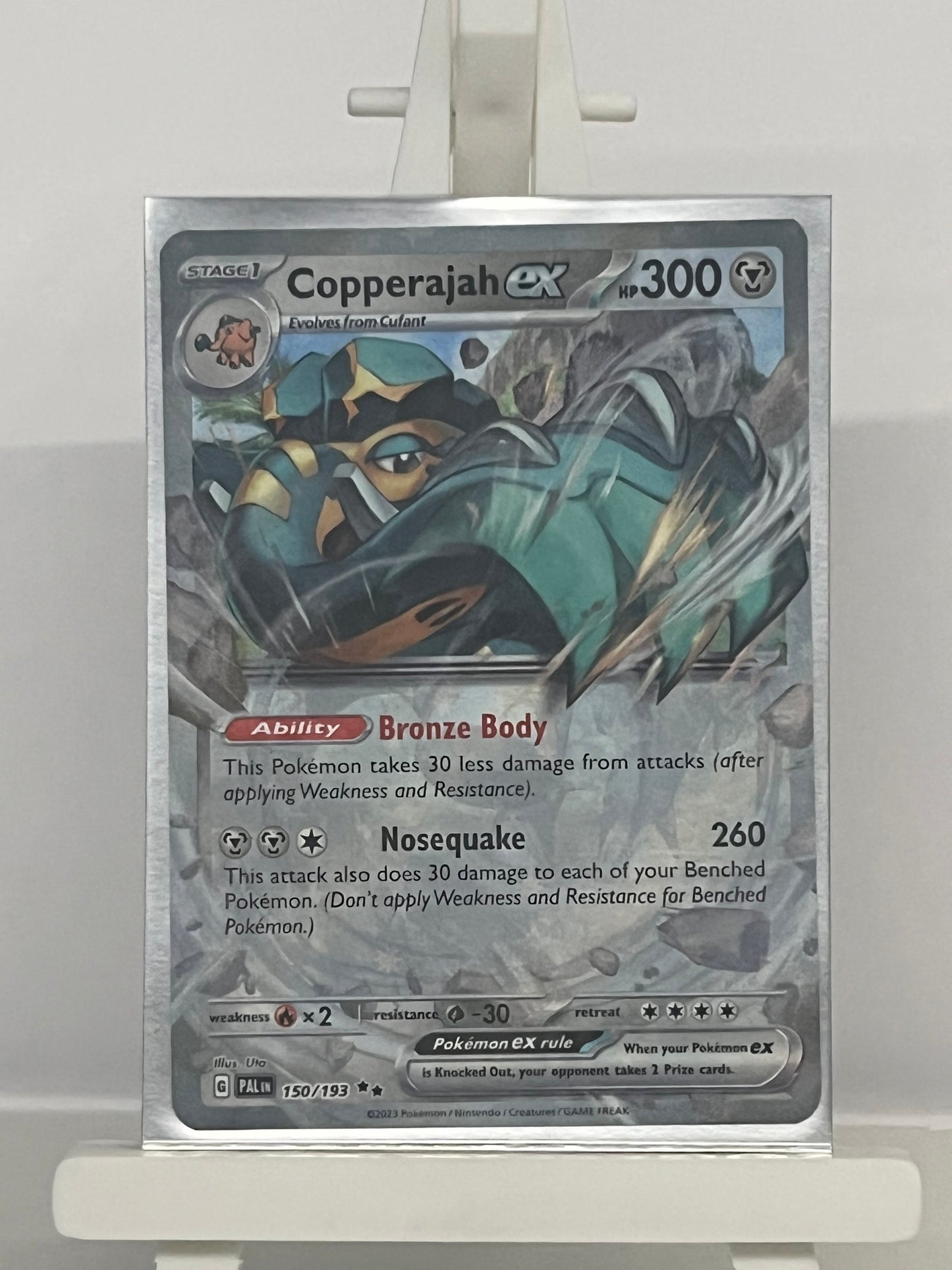 Pokémon TCG - Copperajah EX 150/193 PAL Paldea Evolved - English