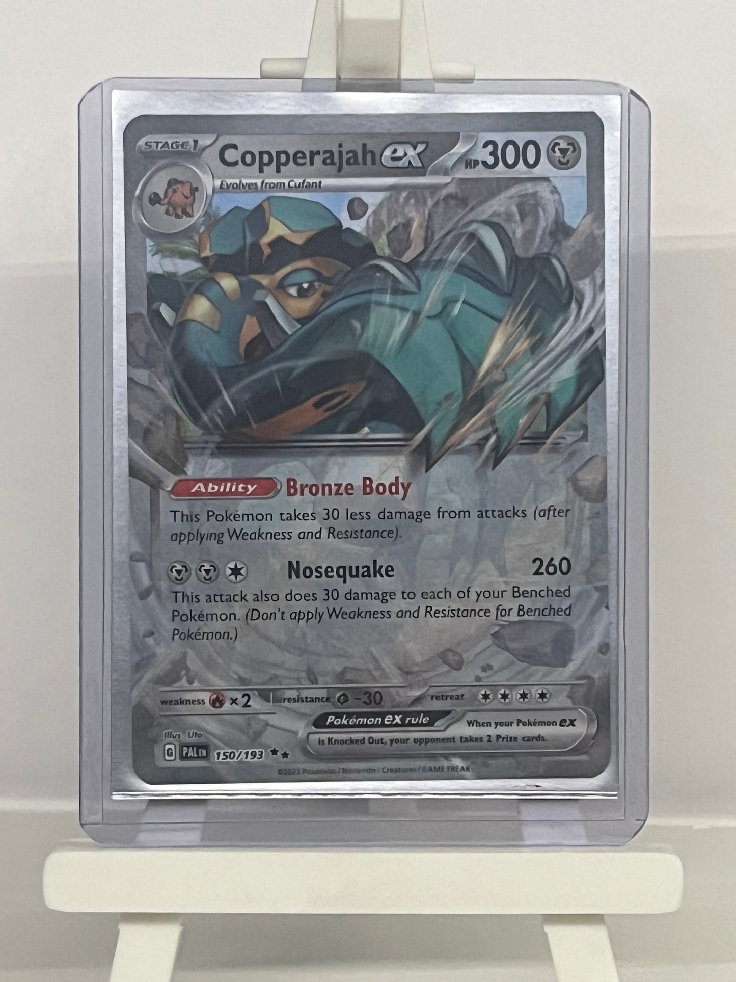 Pokémon TCG - Copperajah EX 150/193 PAL Paldea Evolved - English