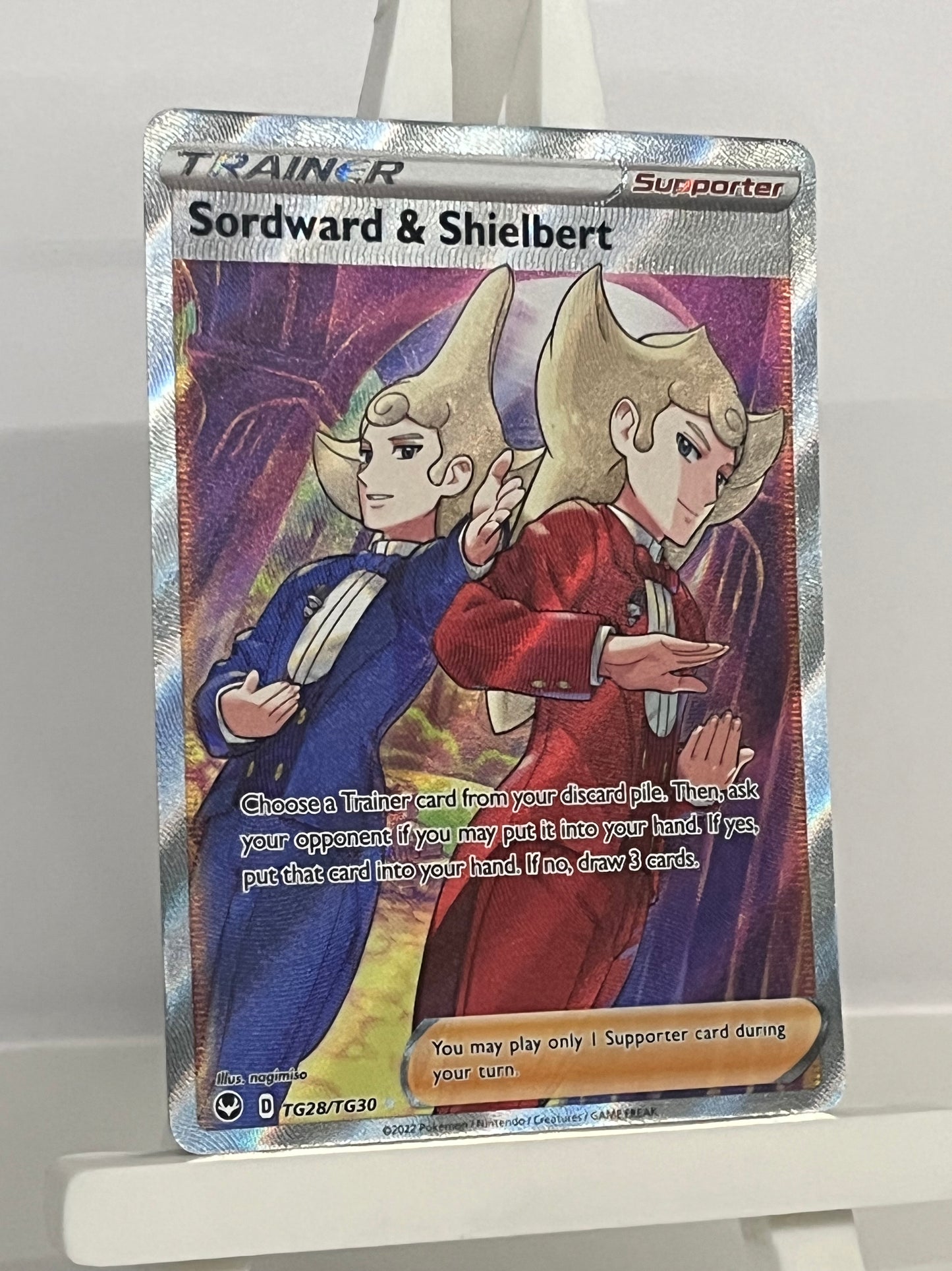 Pokémon TCG - Sordward & Shielbert TG28/TG30 SIT Silver Tempest - English