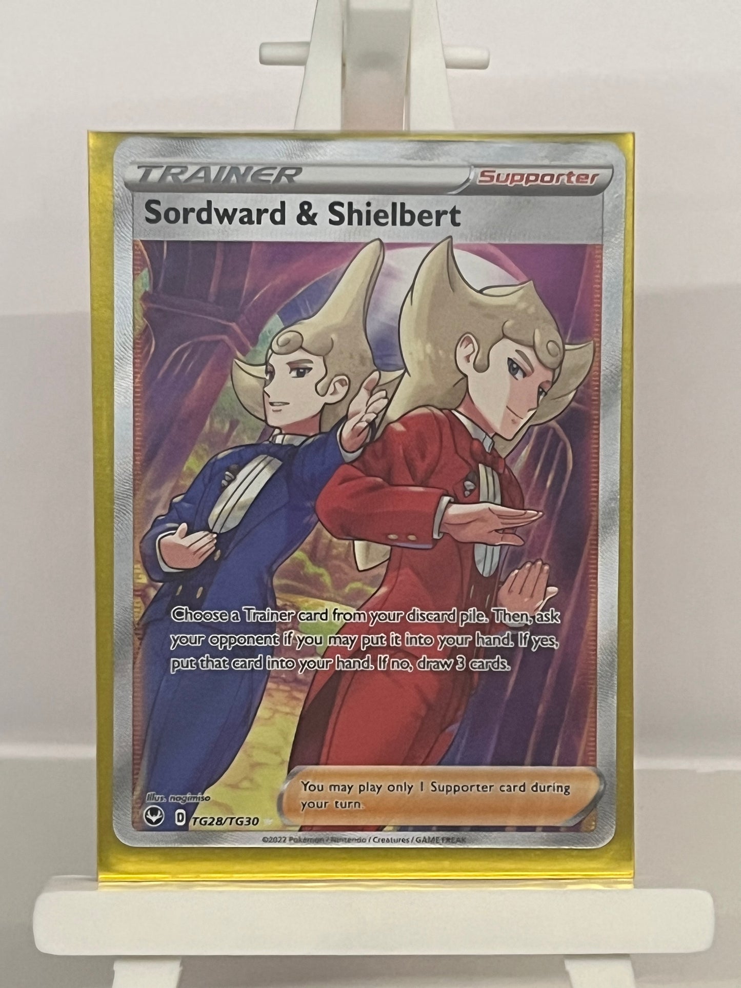 Pokémon TCG - Sordward & Shielbert TG28/TG30 SIT Silver Tempest - English