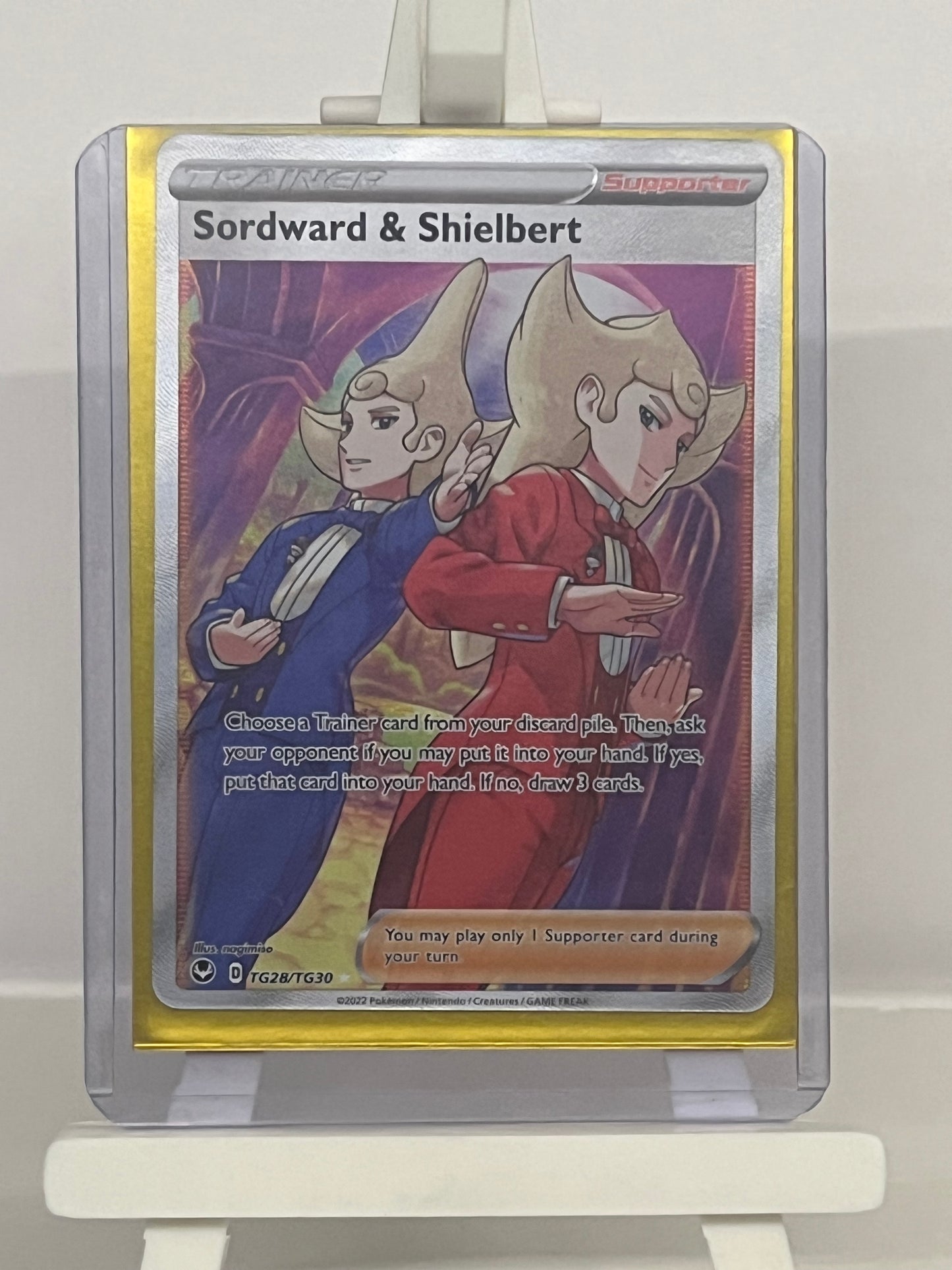 Pokémon TCG - Sordward & Shielbert TG28/TG30 SIT Silver Tempest - English