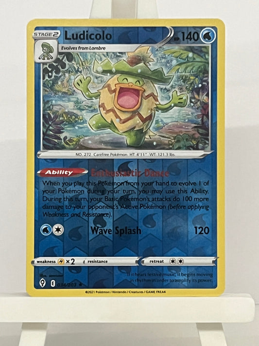 Pokémon TCG - Ludicolo 034/203 EVS Evolving Skies - English