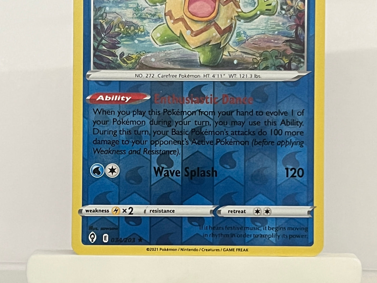 Pokémon TCG - Ludicolo 034/203 EVS Evolving Skies - English