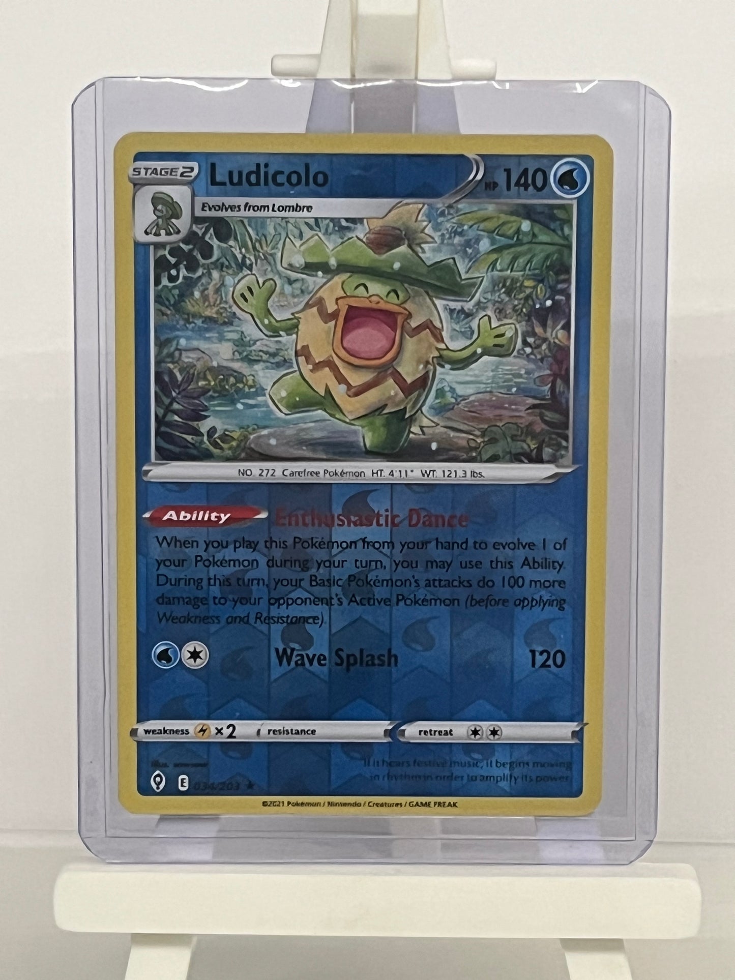 Pokémon TCG - Ludicolo 034/203 EVS Evolving Skies - English