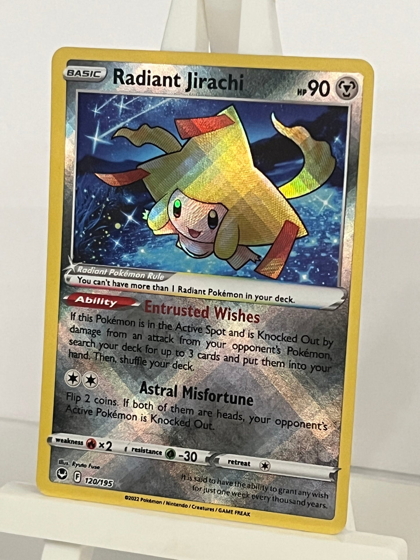 Pokémon TCG - Radiant Jirachi 120/195 SIT Silver Tempest - English