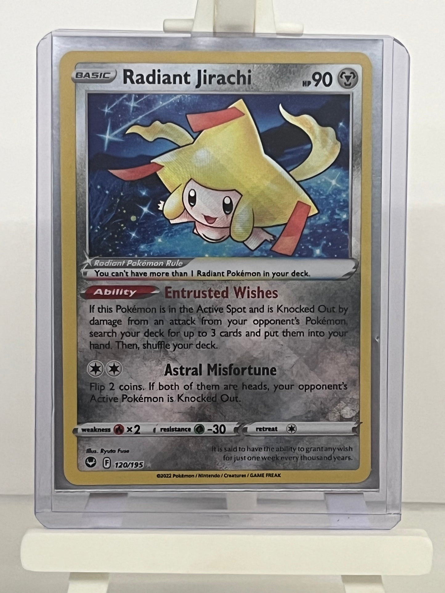 Pokémon TCG - Radiant Jirachi 120/195 SIT Silver Tempest - English