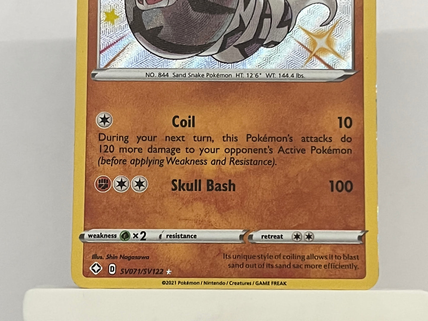 Pokémon TCG - Sandaconda SV071/SV122 SHF Shining Fates - English