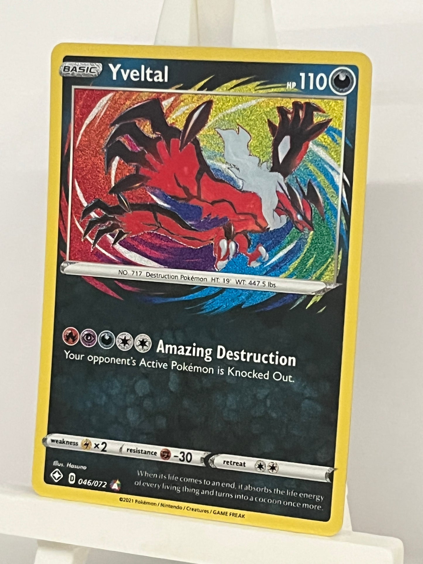 Pokémon TCG - Yveltal 049/072 SHF Shining Fates - English