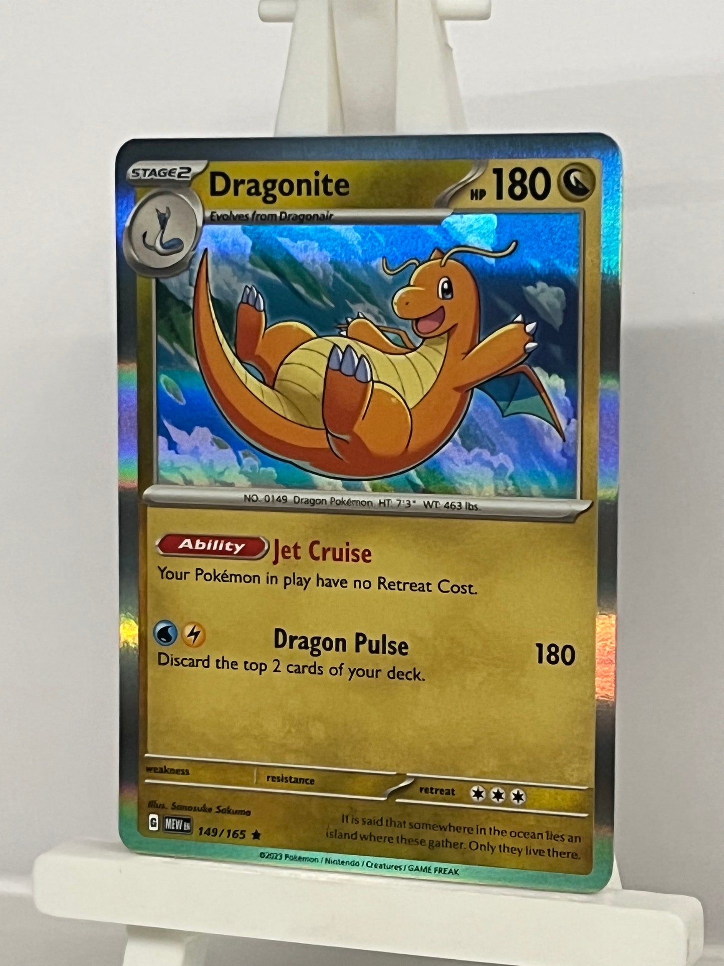 Pokémon TCG - Dragonite 149/165 MEW 151 - English