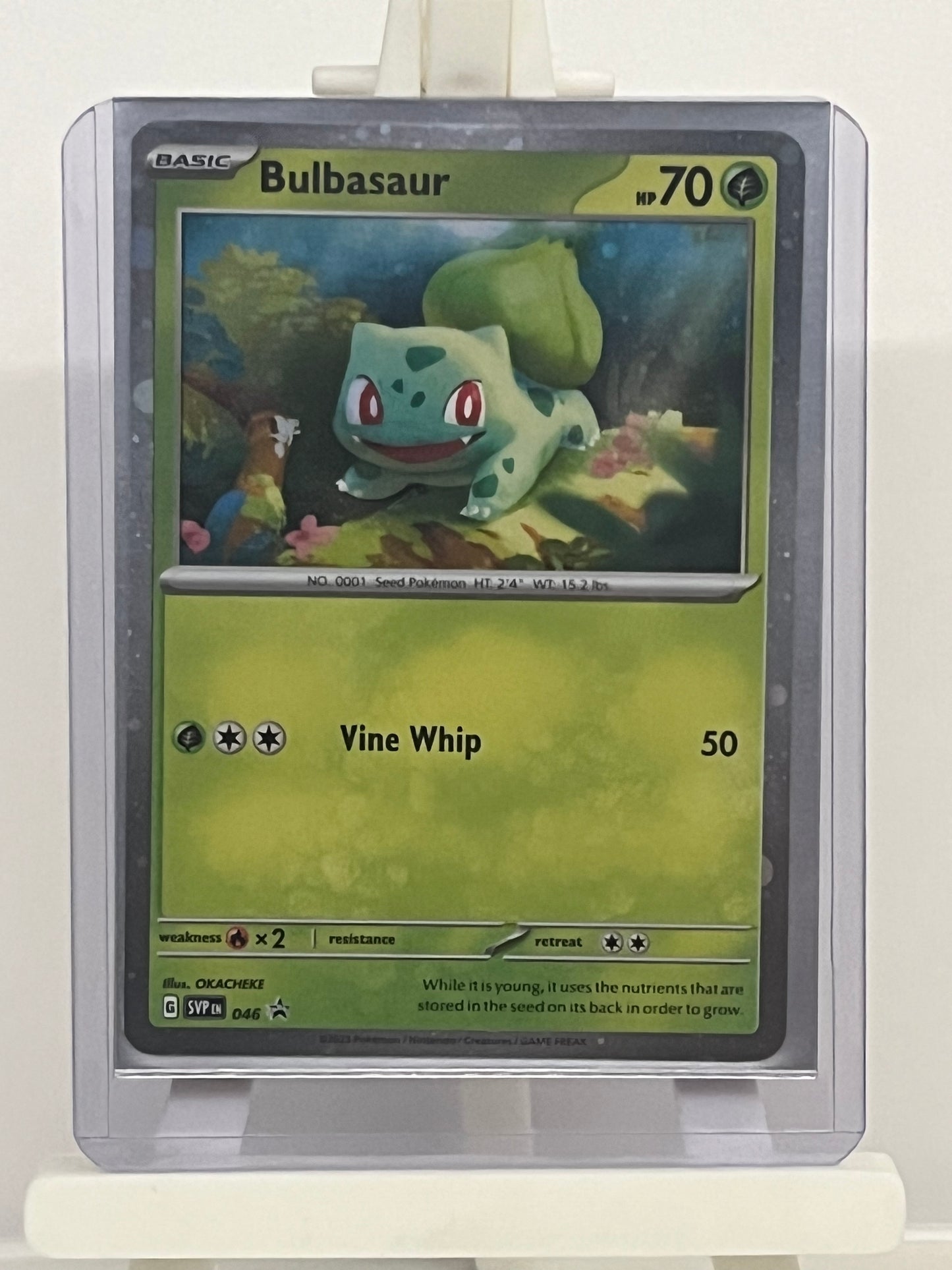 Pokémon TCG - Bulbasaur 046 SVP Scarlet & Violet - English