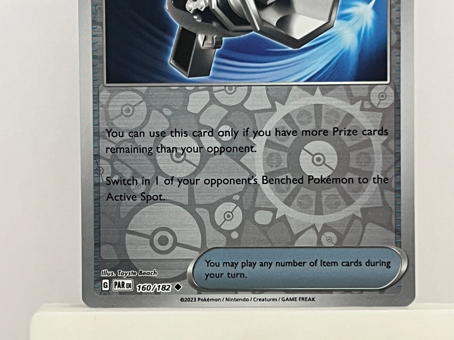 Pokémon TCG - Counter Catcher 160/182 PAR Paradox Rift - English