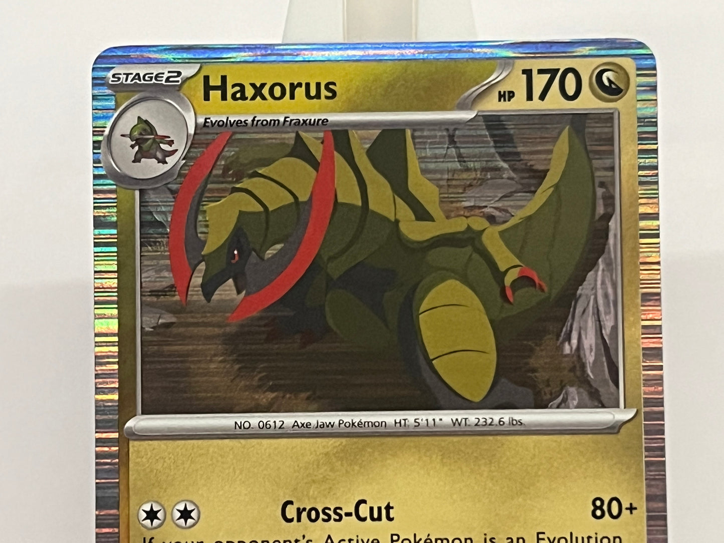Pokémon TCG - Haxorus 070/086 BLK Black Bolt - English