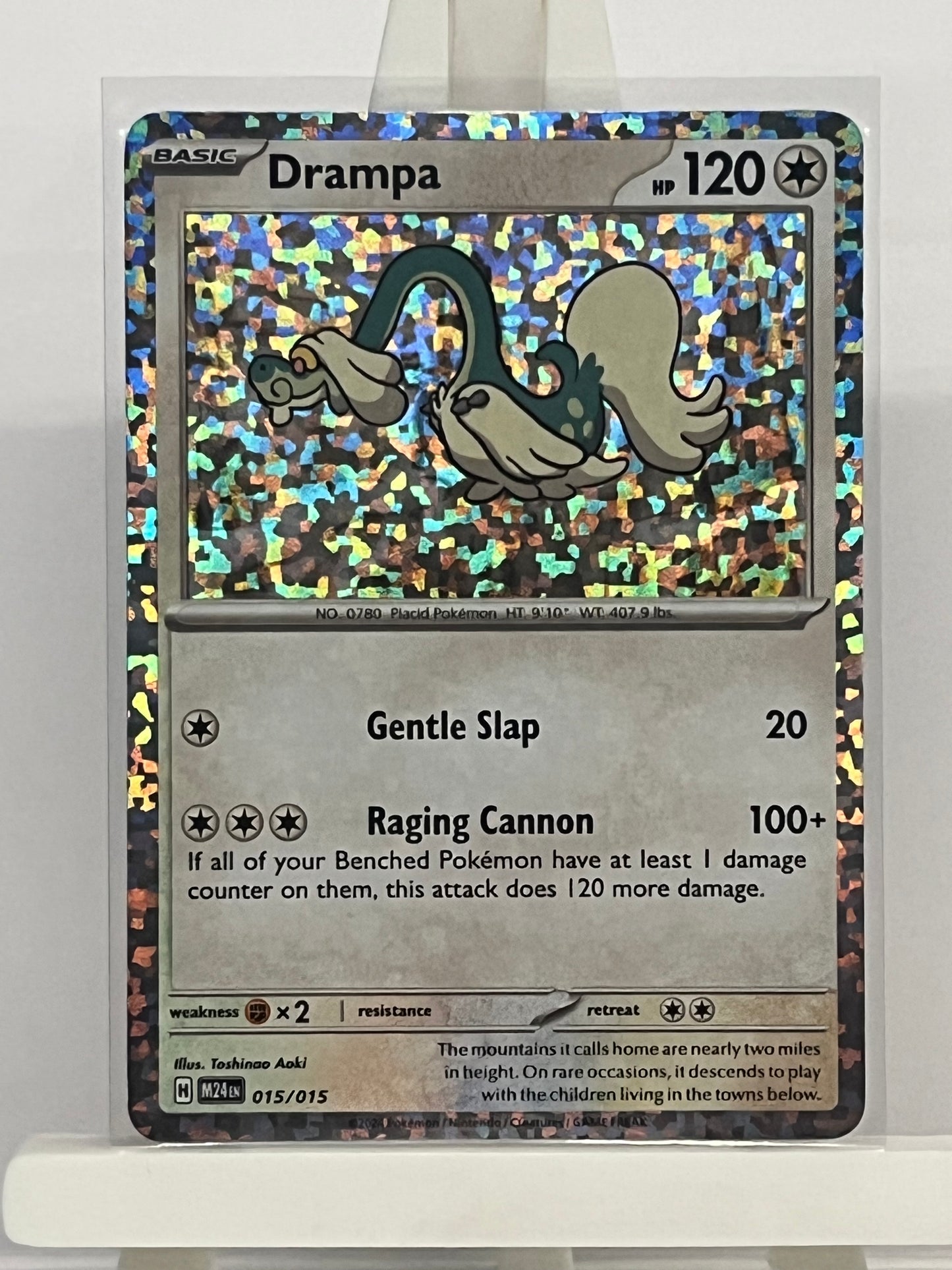 Pokémon TCG - Drampa 015/015 M24 McDonalds 2024 - English