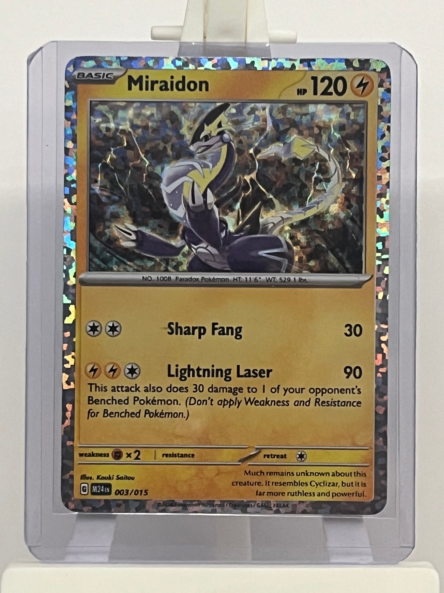 Pokémon TCG - Miraidon 003/015 M24 McDonalds 2024 - English