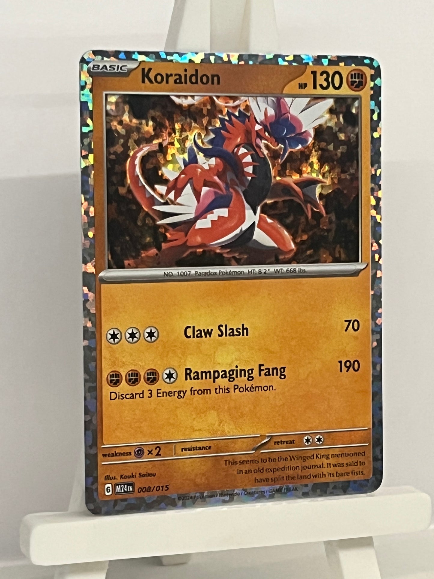 Pokémon TCG - Koraidon 008/015 M24 McDonalds 2024 - English